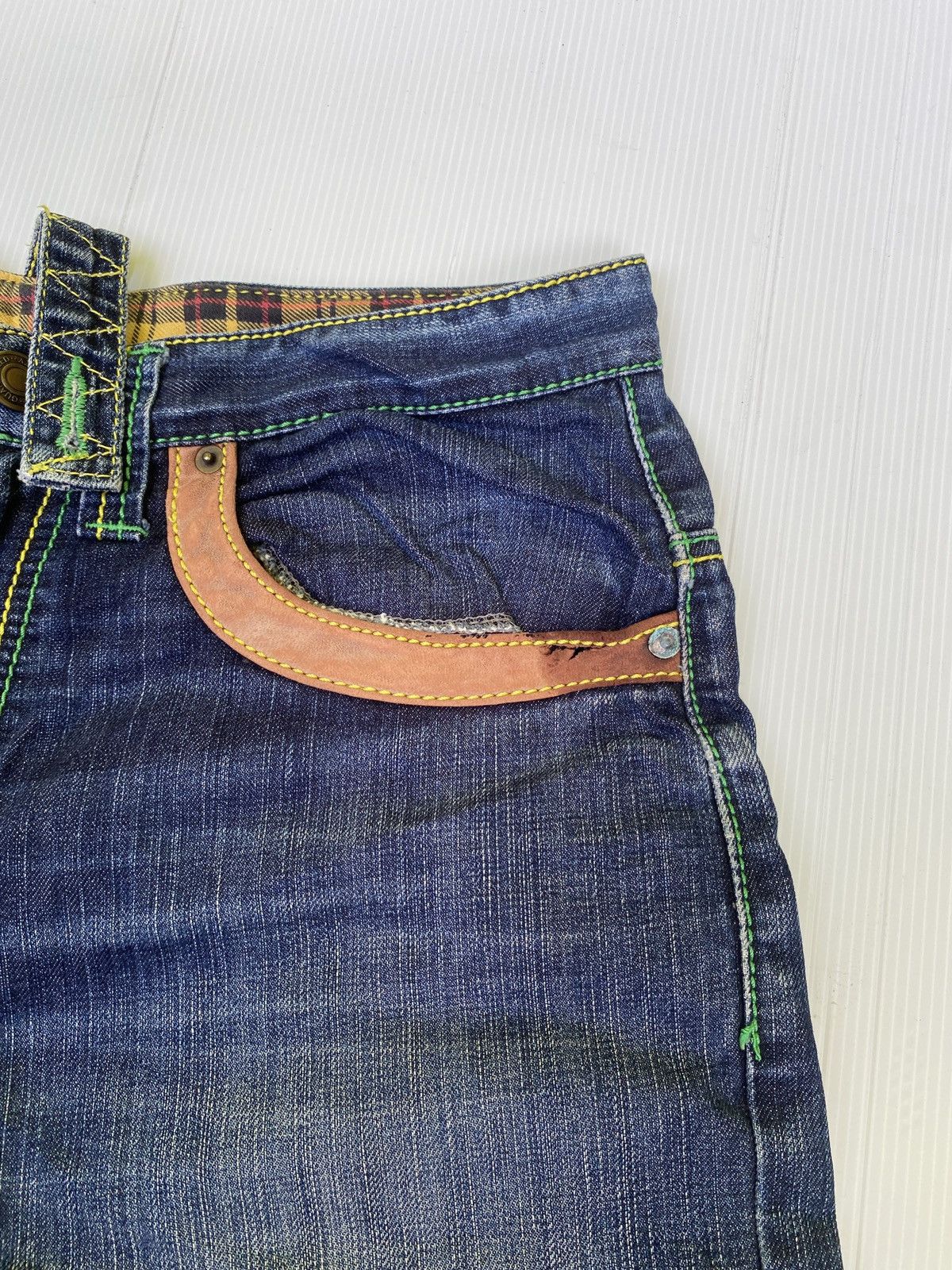 If Six Was Nine × Japanese Brand Sorridere double waist denim pants Size US 32 / EU 48 - 20 Thumbnail