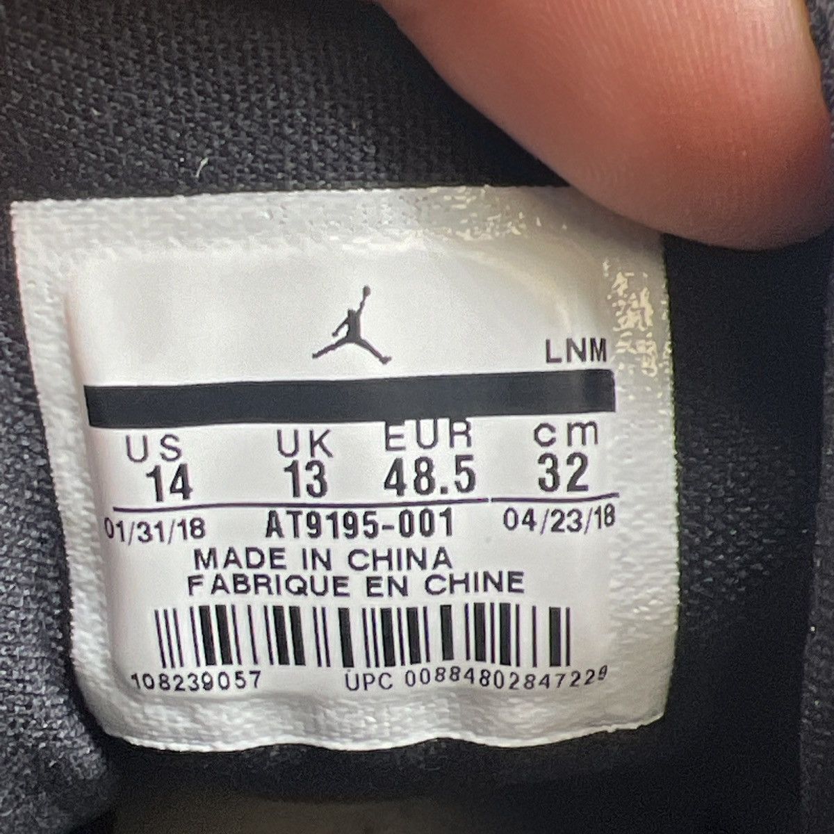 Jordan Brand Air Jordan 3 quai 54 2018 Size US 14 / EU 47 - 9 Thumbnail