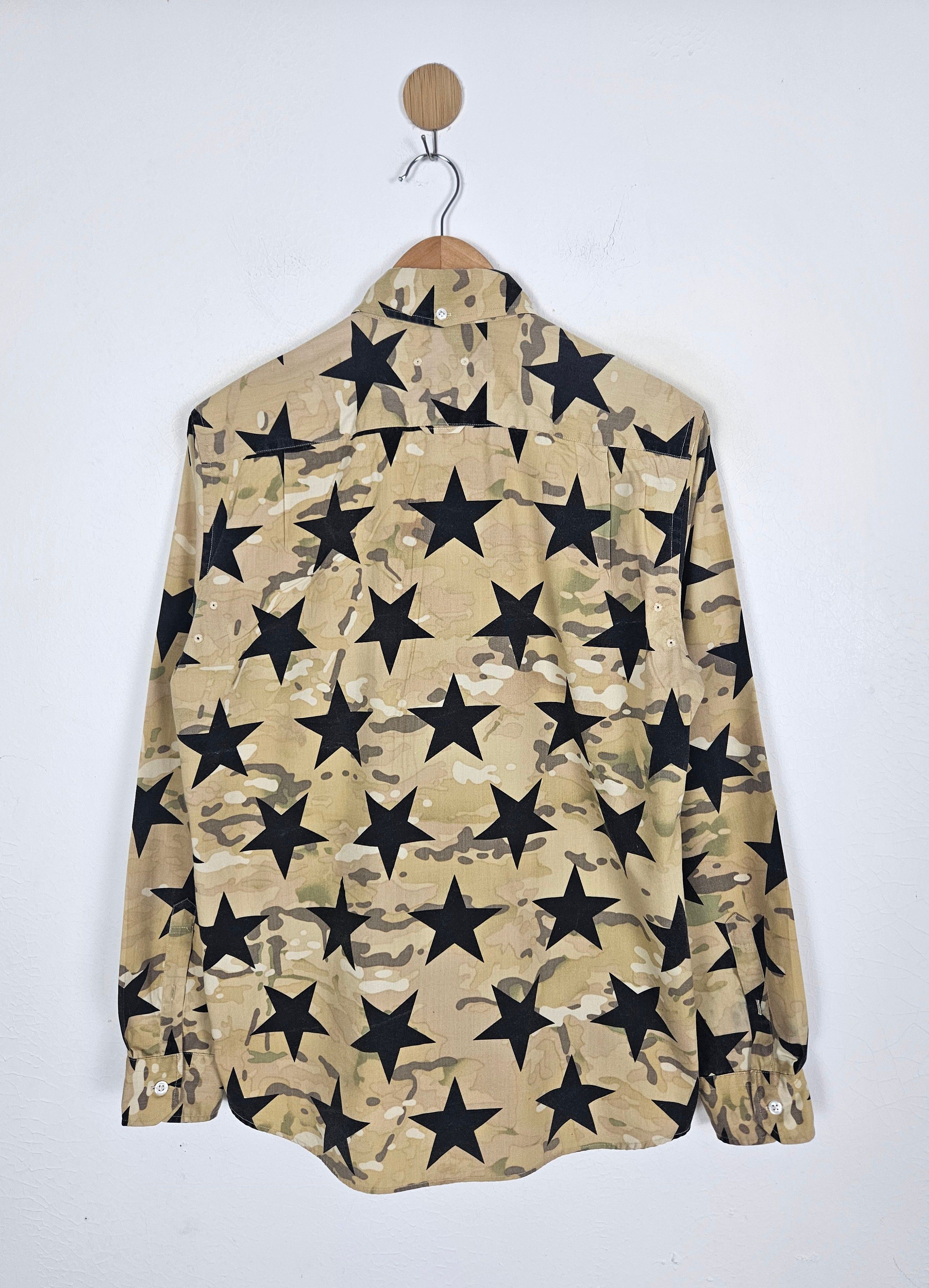 Sophnet. SOPHNET Sta Camo Button Down Shirt Size US M / EU 48-50 / 2 - 3 Thumbnail