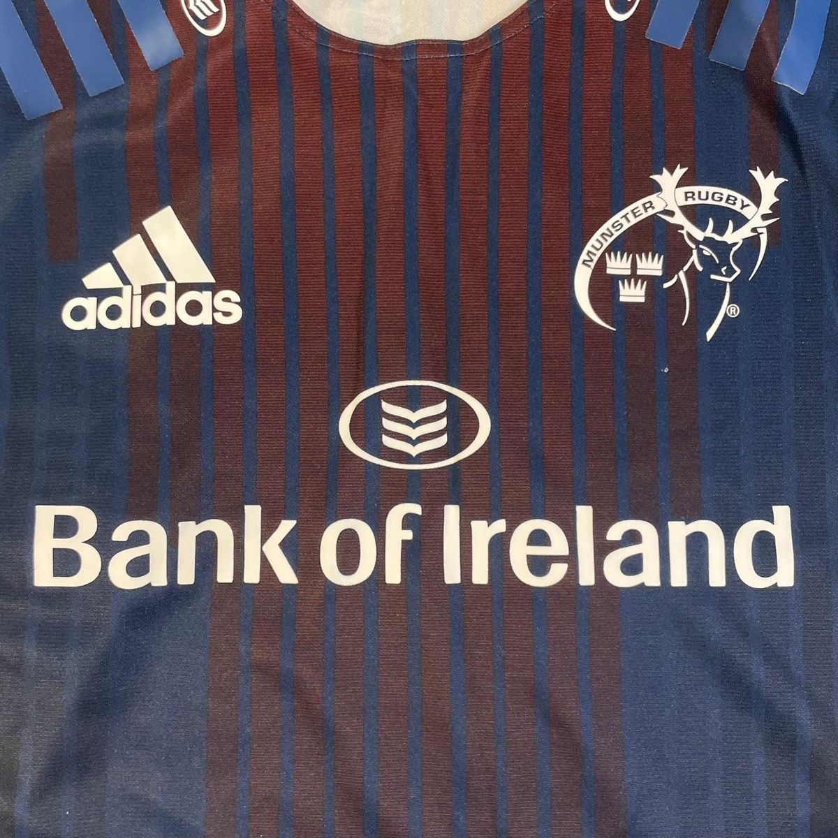 Adidas Adidas Munster Rugby jersey shirt tee in blue and red Size US M / EU 48-50 / 2 - 6 Thumbnail