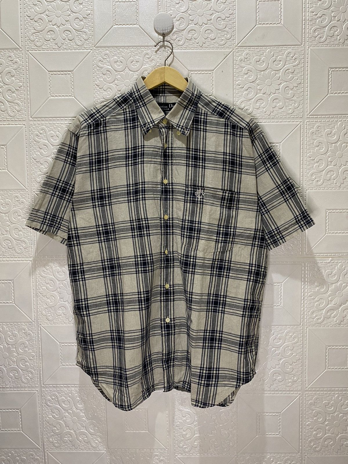 Christian Dior Monsieur × Vintage Vintage Christian Dior Monsieur Stripe Shirts Size US M / EU 48-50 / 2 - 1 Thumbnail