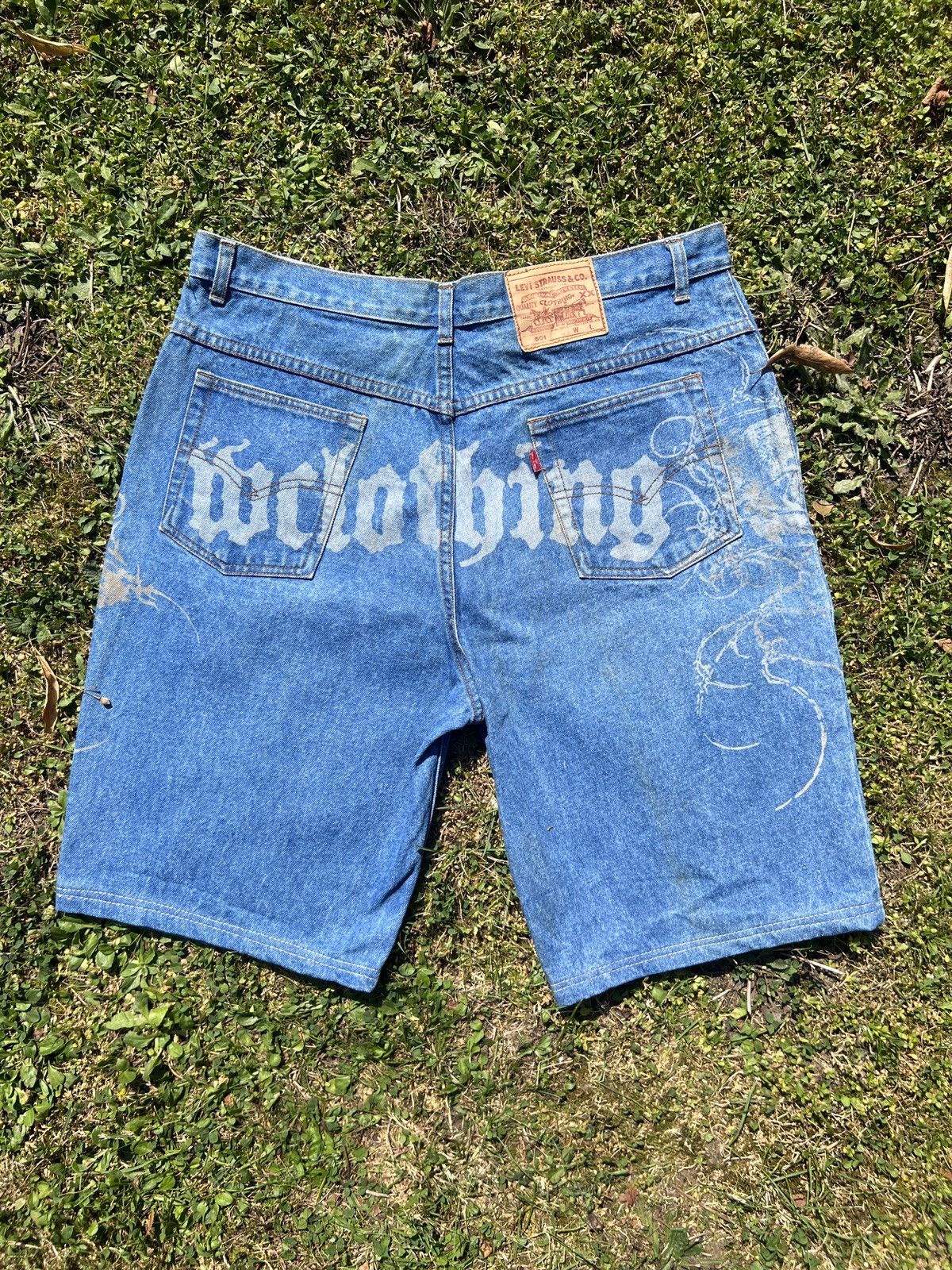 Levi's × Vintage 501 1 of 1 Designer Jorts Size US 36 / EU 52 - 1 Thumbnail