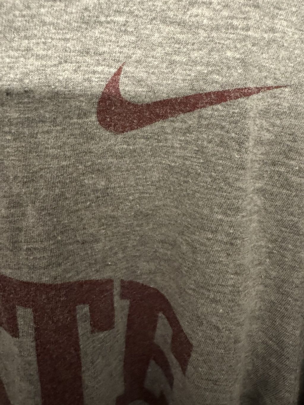 Nike Colgate Raiders Nike L/S T-Shirt Gray NCAA Men's Size L Size US L / EU 52-54 / 3 - 5 Thumbnail
