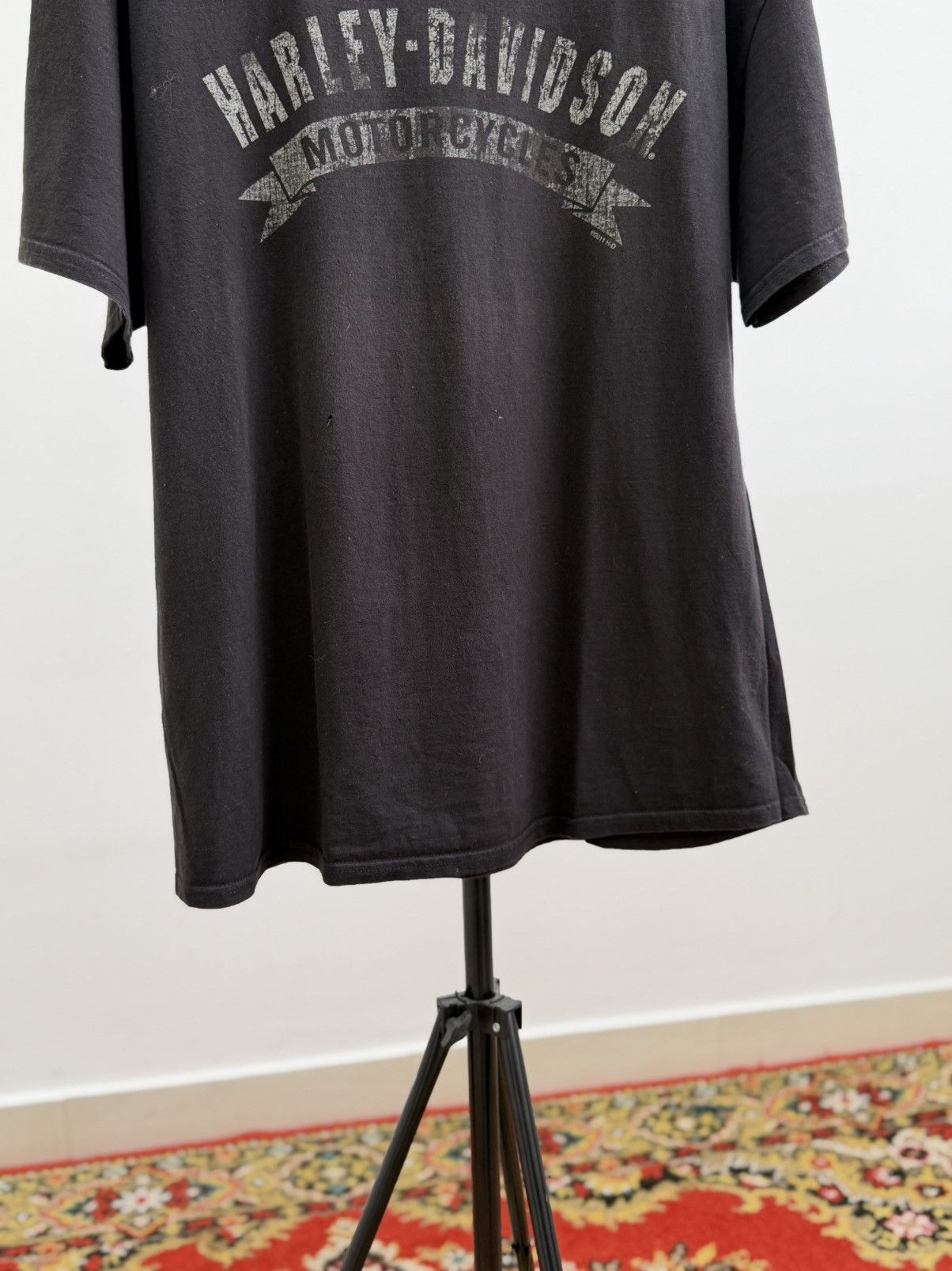 Harley Davidson Vintage Harley-Davidson Logo 2000s T-Shirt Y2K Size US M / EU 48-50 / 2 - 4 Thumbnail