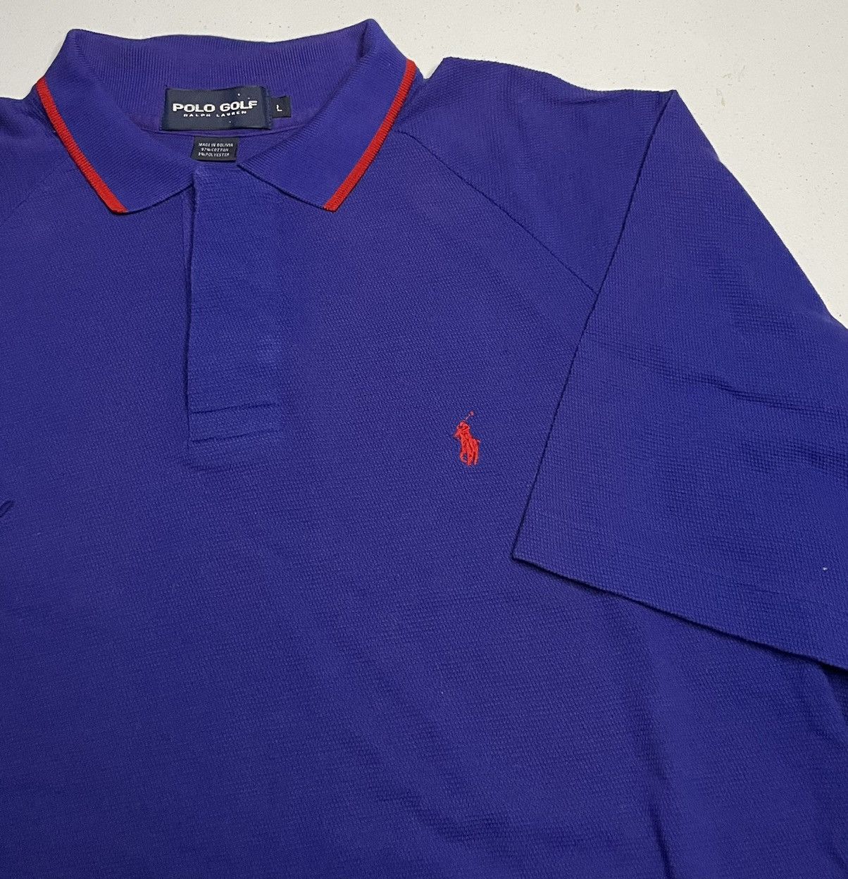 Polo Ralph Lauren Vintage Polo Golf Ralph Lauren collard shirt Size US L / EU 52-54 / 3 - 1 Thumbnail