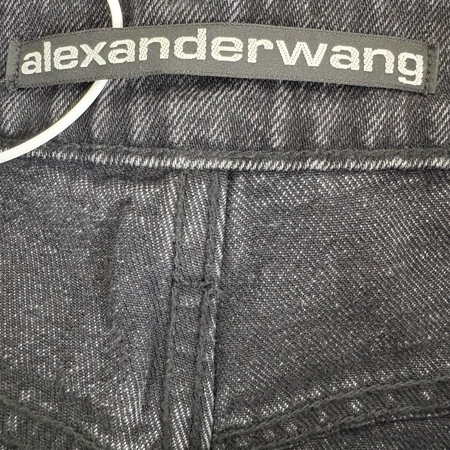 Alexander Wang Alexander Wang Logo pocket EZ mid-rise jeans| Size 29" - 3 Thumbnail