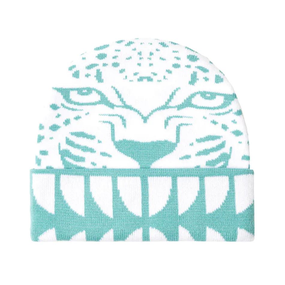 Alltimers New Alltimers Beanie White Blue RAWR Tiger Size ONE SIZE - 1 Thumbnail
