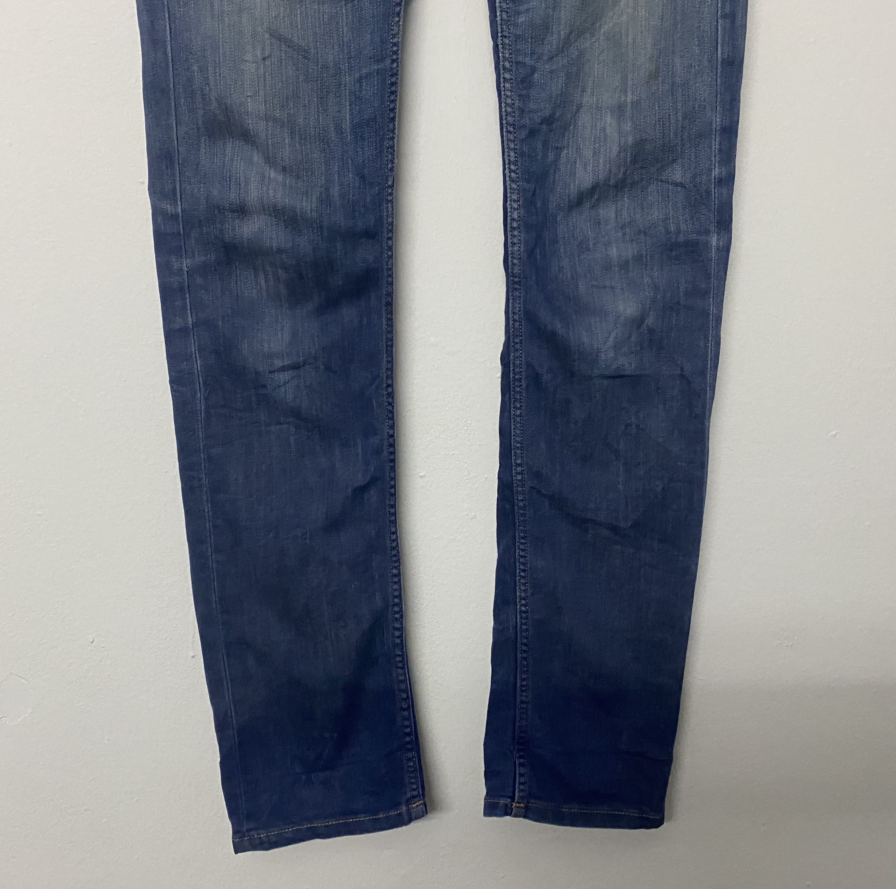 Patagonia Patagonia Straight Regular Distressed Blue Jeans Size 30" / US 8 / IT 44 - 4 Thumbnail