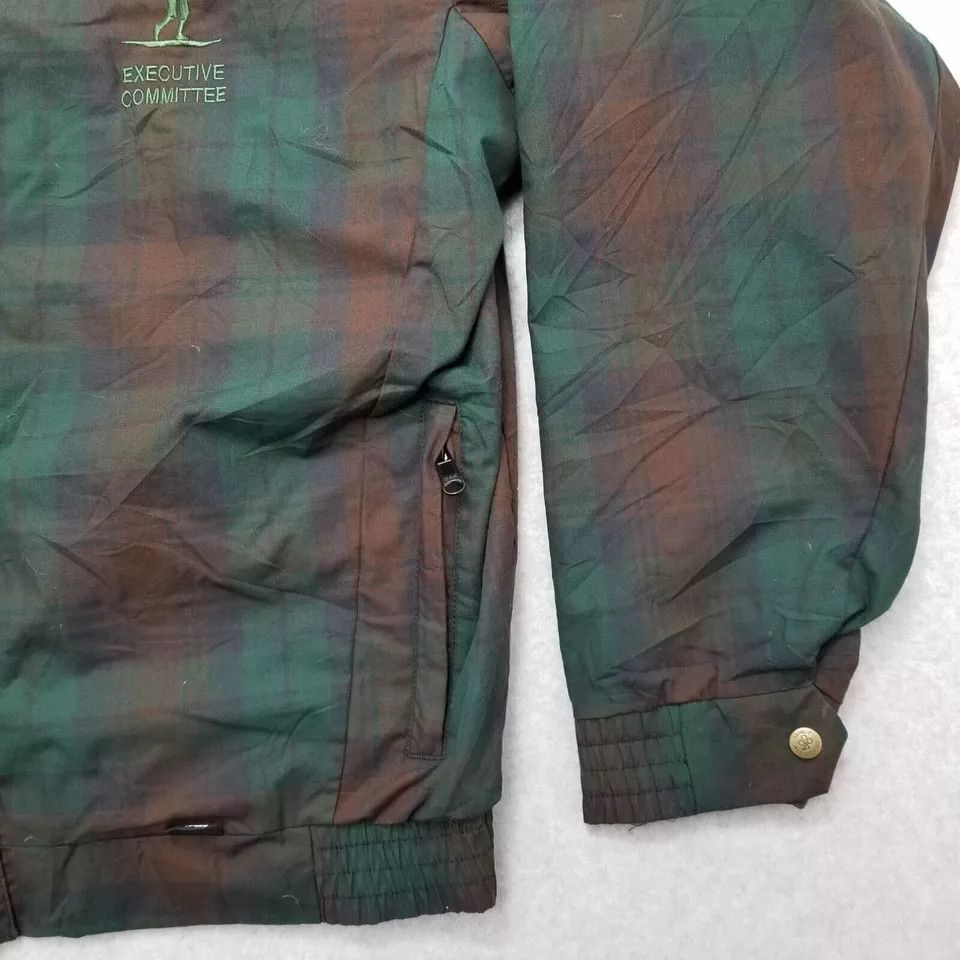 Other ProQuip Golf Jacket Mens XL Green Plaid Pockets Full Zip Size US XL / EU 56 / 4 - 5 Thumbnail