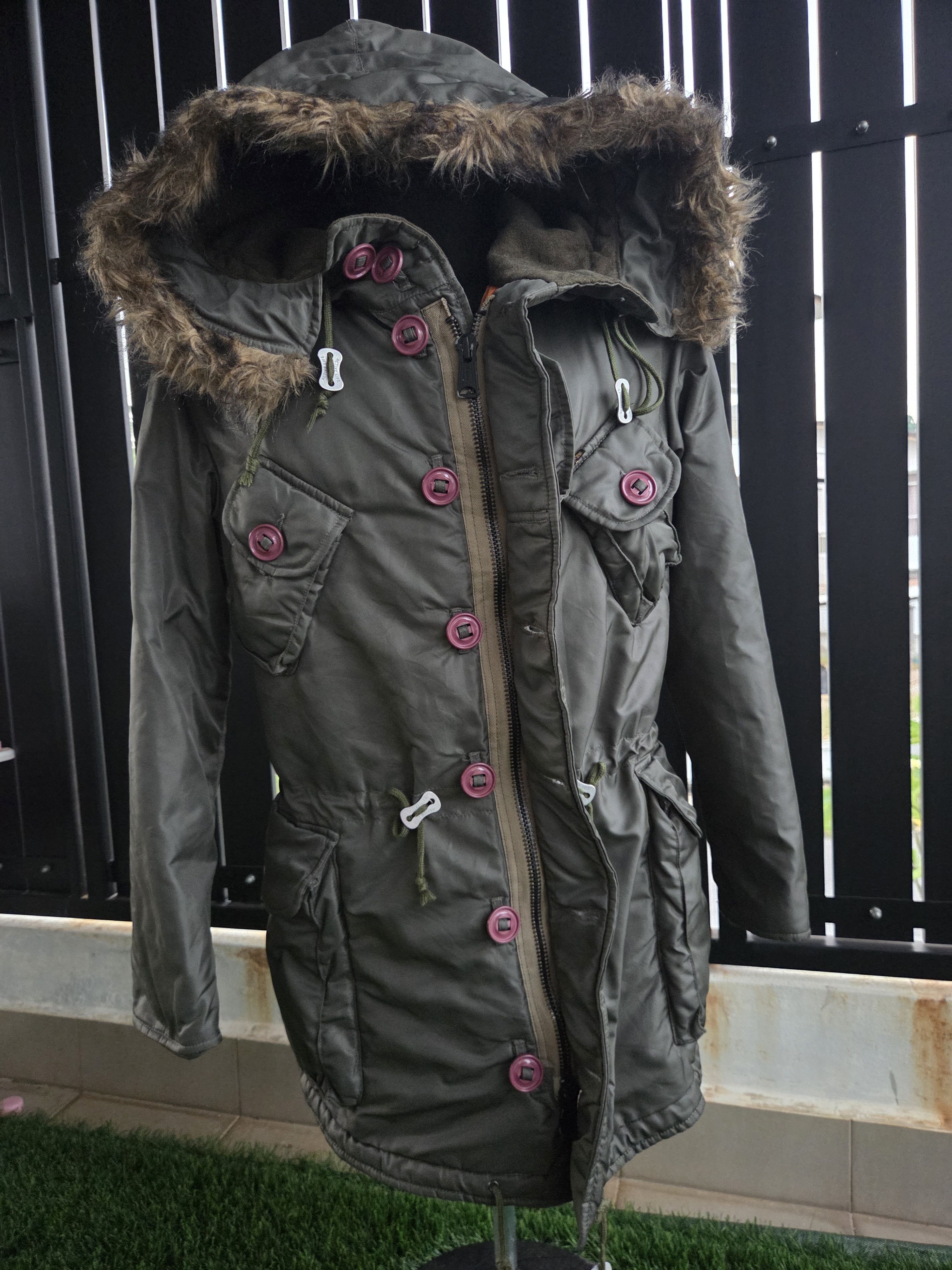 Denime 🔥Denime Japan Military Tactical Winter Parka Jacket Pockets Size US M / EU 48-50 / 2 - 3 Thumbnail