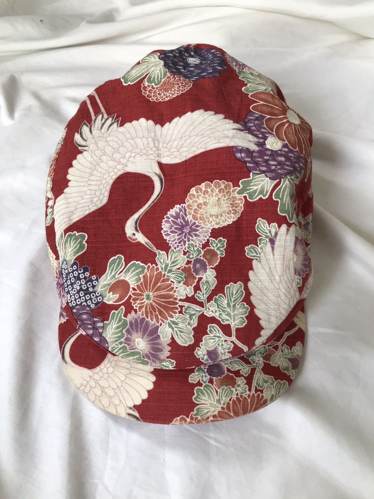 image of Vintage 1990S Japanese Traditional Hat in Red, Men's