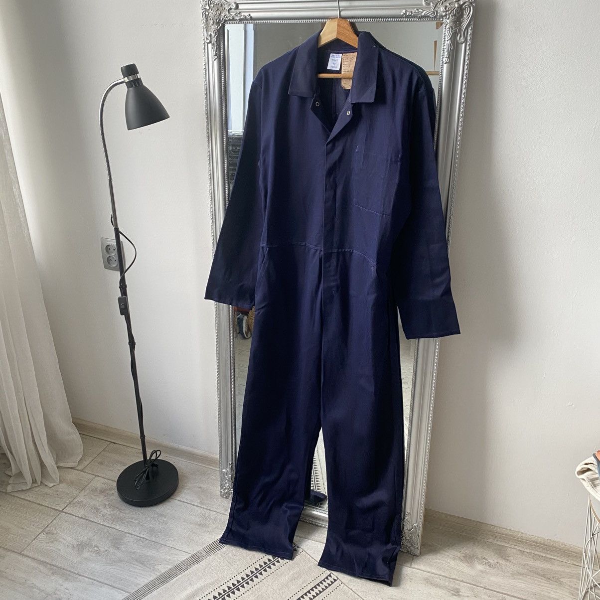 Le Laboureur Workwear Vintage Chore Sanfor French work Coverall jumpsuit Size US 32 / EU 48 - 1 Thumbnail