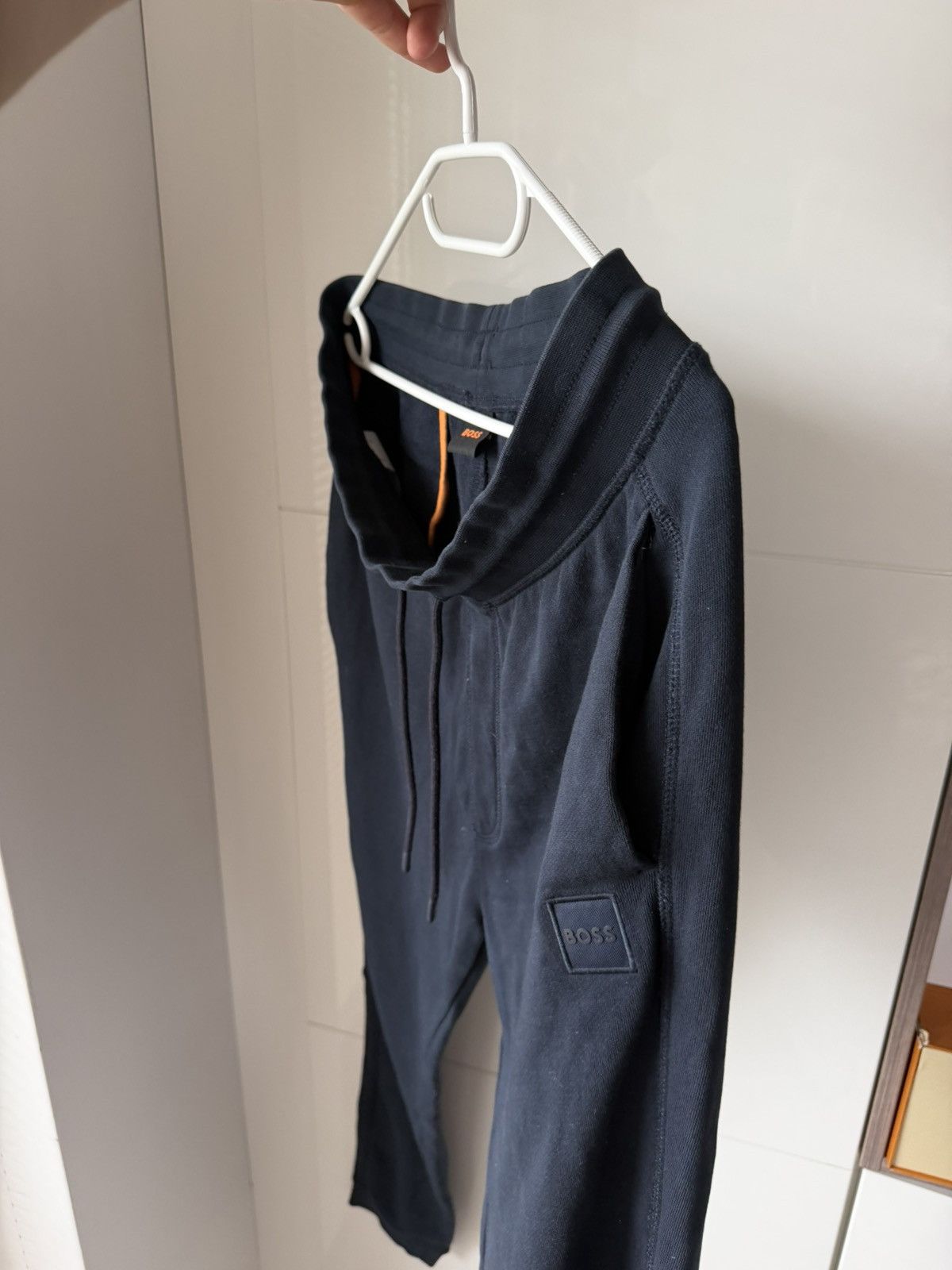 Hugo Boss Hugo Boss Deep Dark Blue Casual Luxury Sweatpants Joggers Size US 32 / EU 48 - 6 Thumbnail