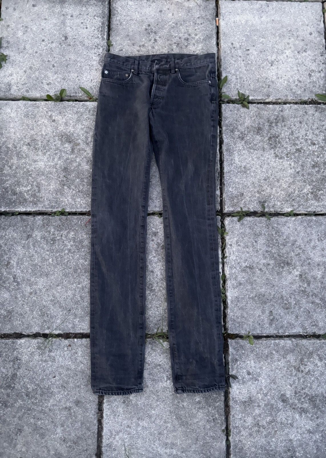 Dior Dior Homme AW07 Hedi Slimane unwaxed luster denim Size US 31 - 1 Thumbnail