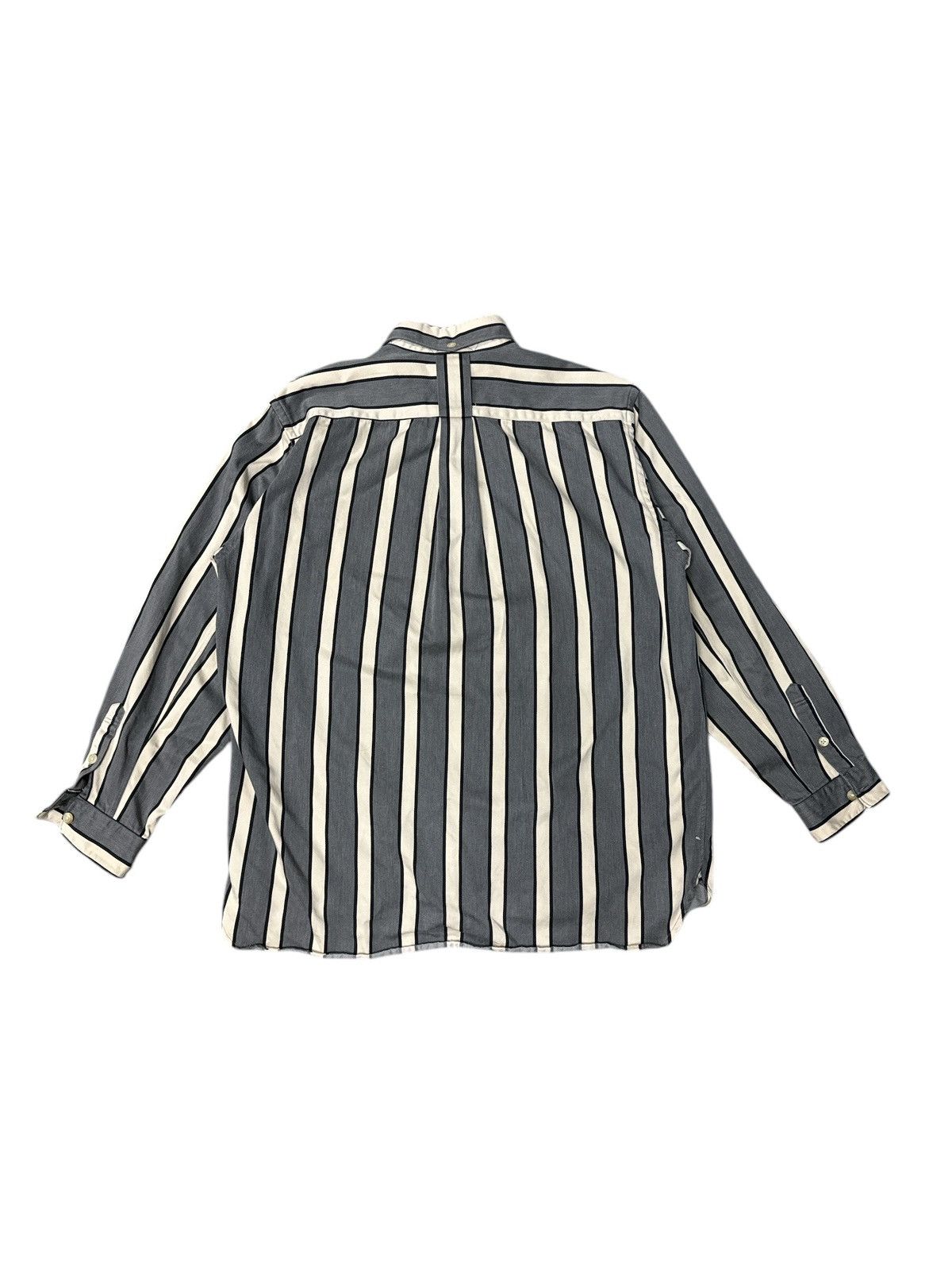 General Research × Vintage GENERAL RESEARCH 2000 STRIPED BUTTON UP SHIRT Size US M / EU 48-50 / 2 - 2 Thumbnail