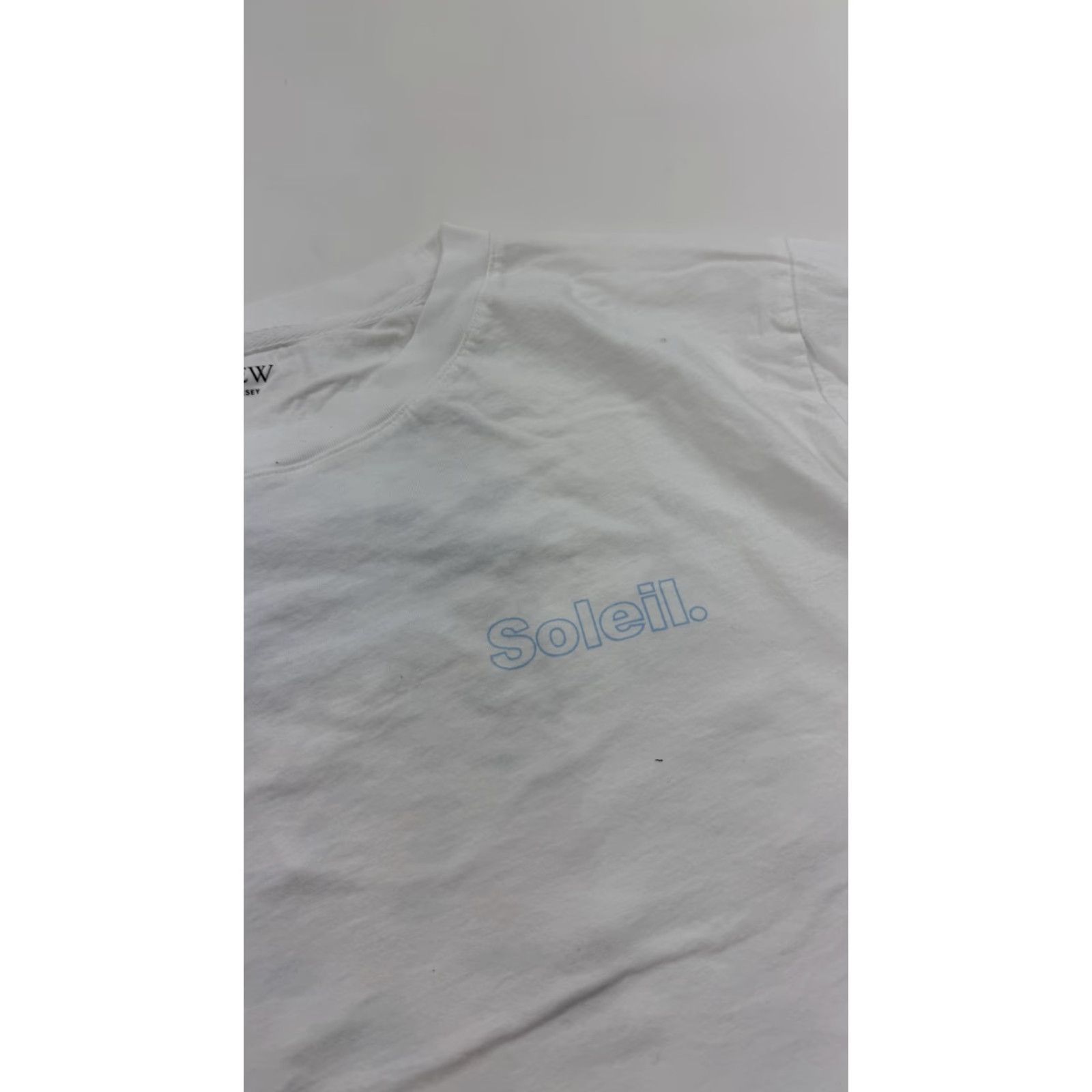 J.Crew VINTAGE J.Crew Women's T-Shirt 3XL Cotton White Beach Graphic Summer Jersey Tee Women Size XXL / US 16-18 / IT 52-54 - 2 Thumbnail