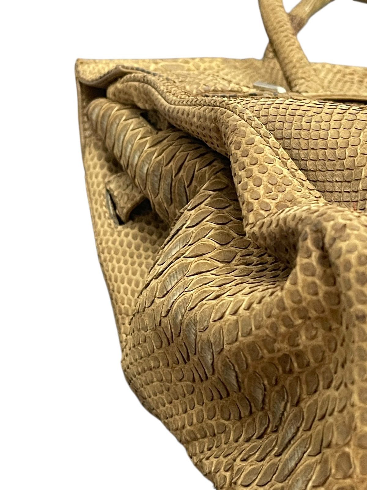 If Six Was Nine Full Leather Python Birkin Bag Unknown Like Hermes 5🟩 Size ONE SIZE - 11 Thumbnail