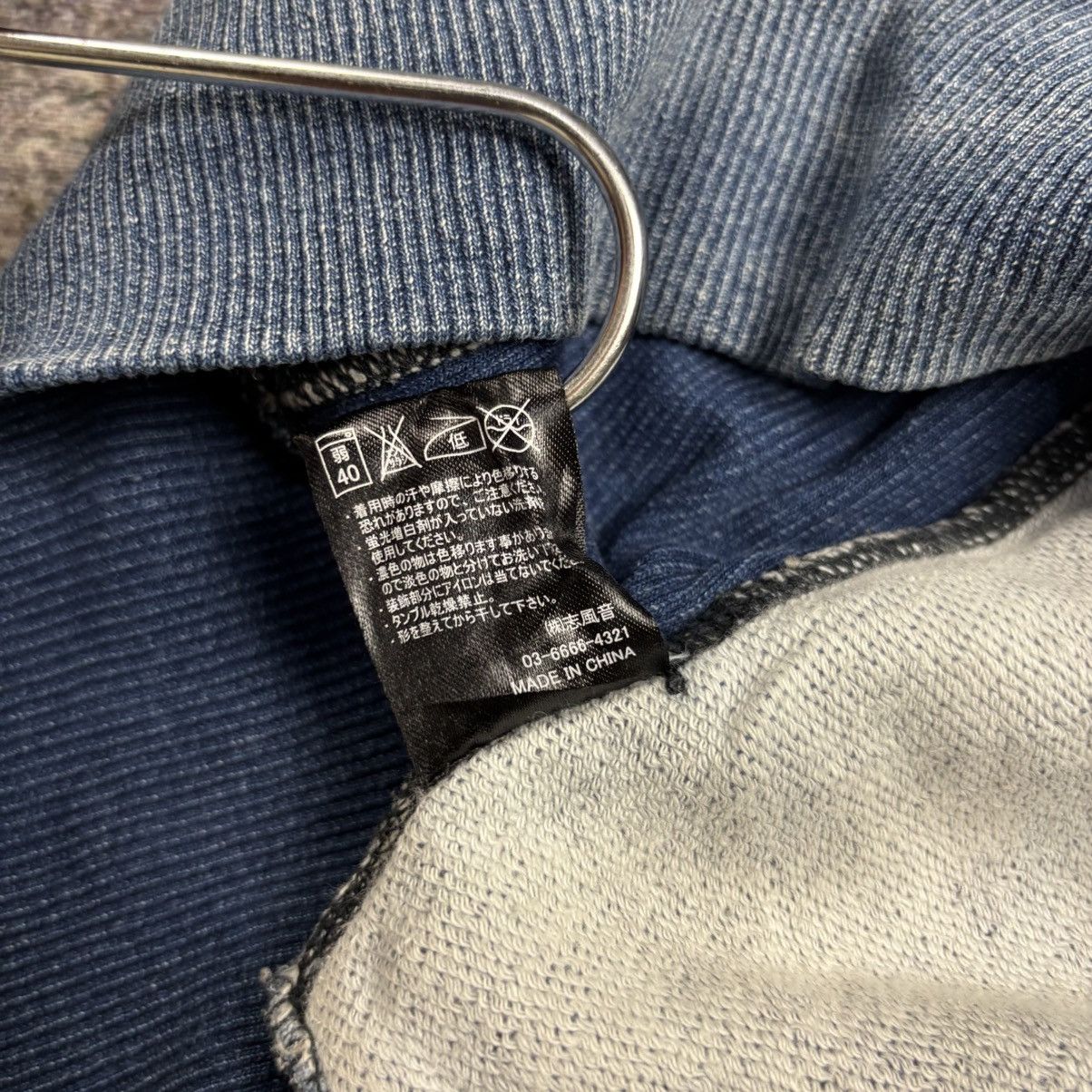 Hysteric Glamour 2000s 1PIU1GUALE3 - Washed Blue Camo Zip Hoodie Size US M / EU 48-50 / 2 - 11 Thumbnail