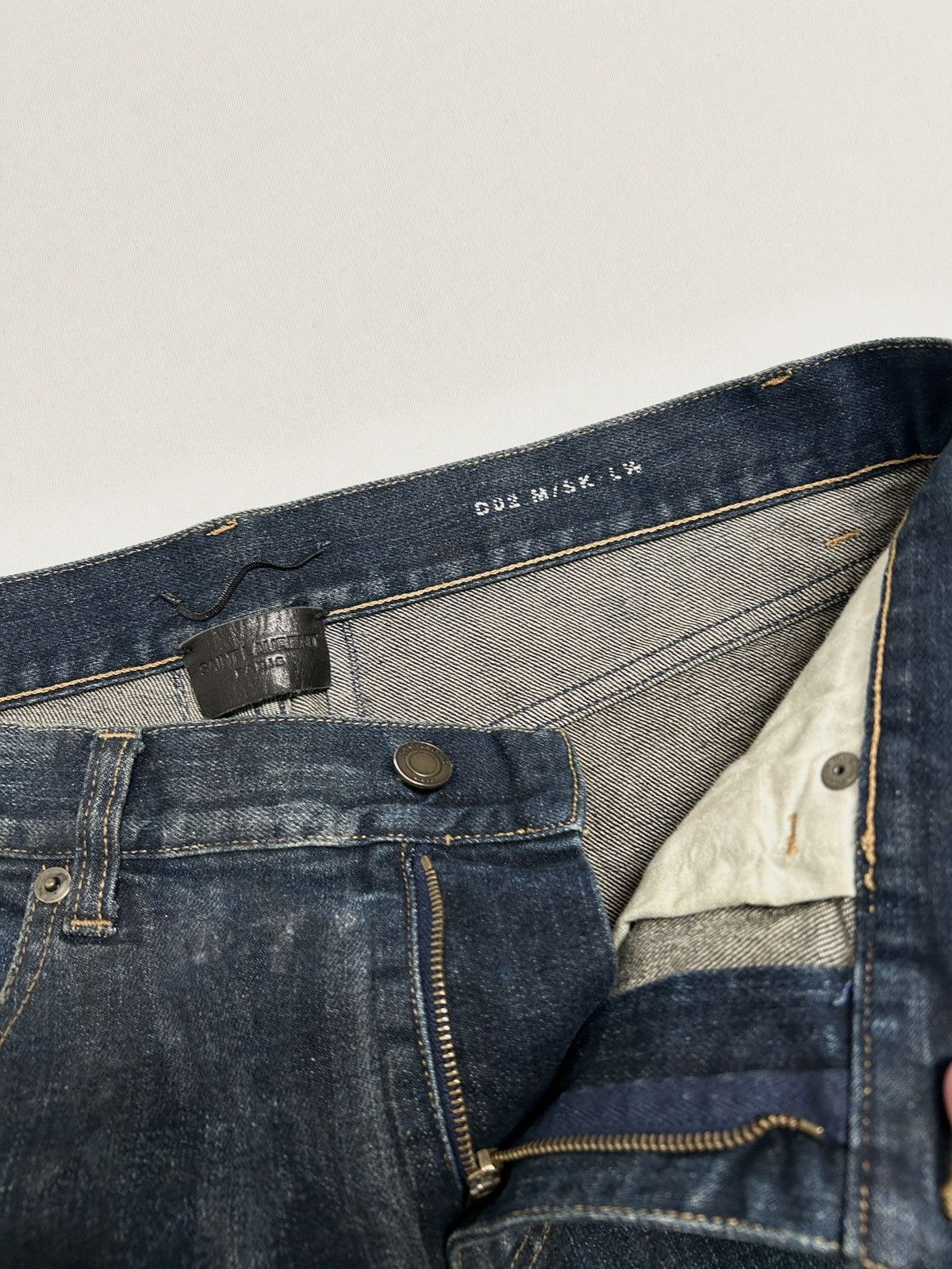 Saint Laurent Paris FW2015 D02 Indigo Denim Size US 31 - 5 Thumbnail