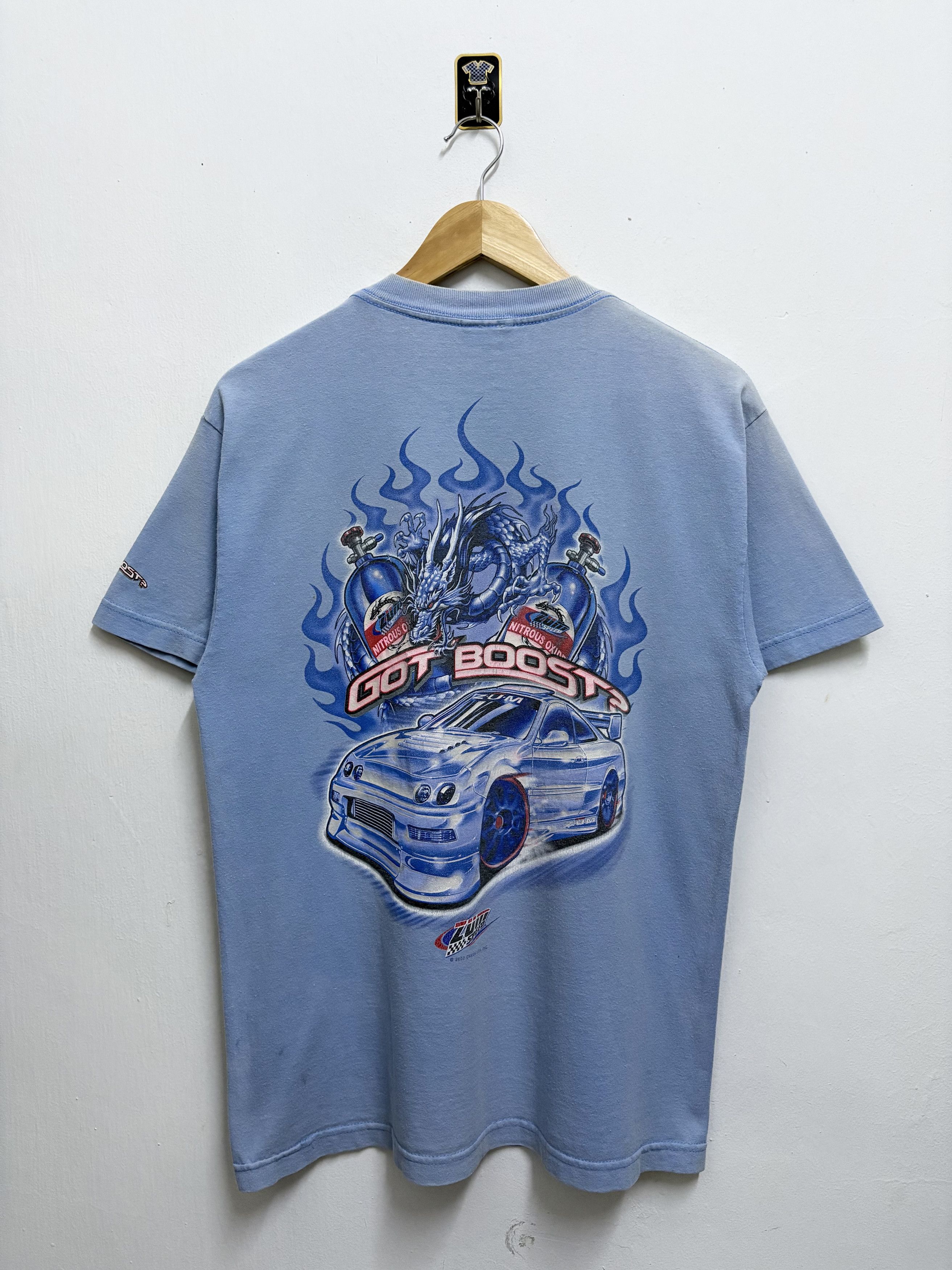 Vintage 2000's Zum Speed ODM - Got Boost ! Toyota Celica GT4 T-Shirt Size US M / EU 48-50 / 2 - 1 Thumbnail