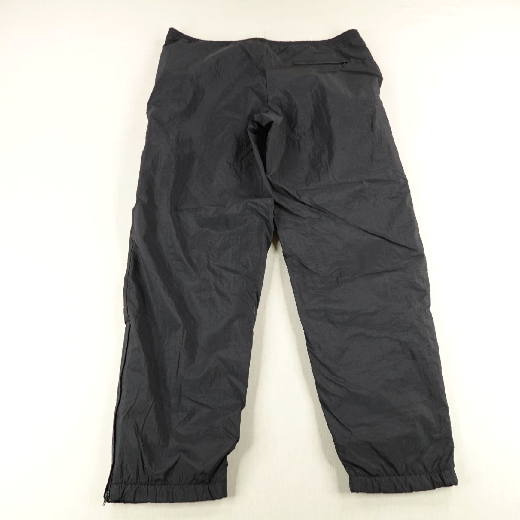 Nike Vintage Nike Pants Mens Large Black Lined Windbreaker Ankle Zip Track Joggers Size US 40 / EU 56 - 5 Thumbnail
