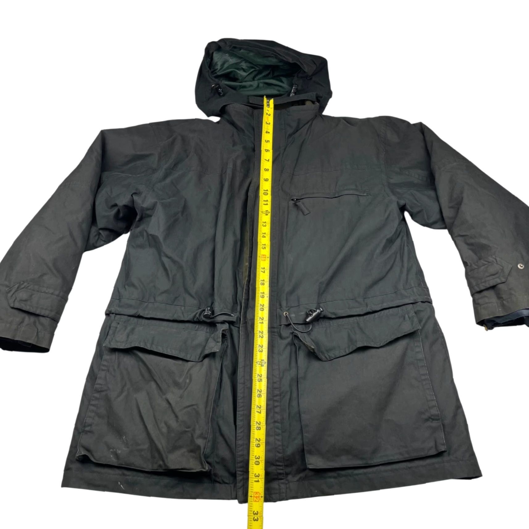 Vintage RFT Rainforest Men's 3-in-1 Parka Jacket Black Large 3-in-1 Hooded Removable Lining Down Insulation Full Zip Jacket Mens Size US L / EU 52-54 / 3 - 6 Thumbnail