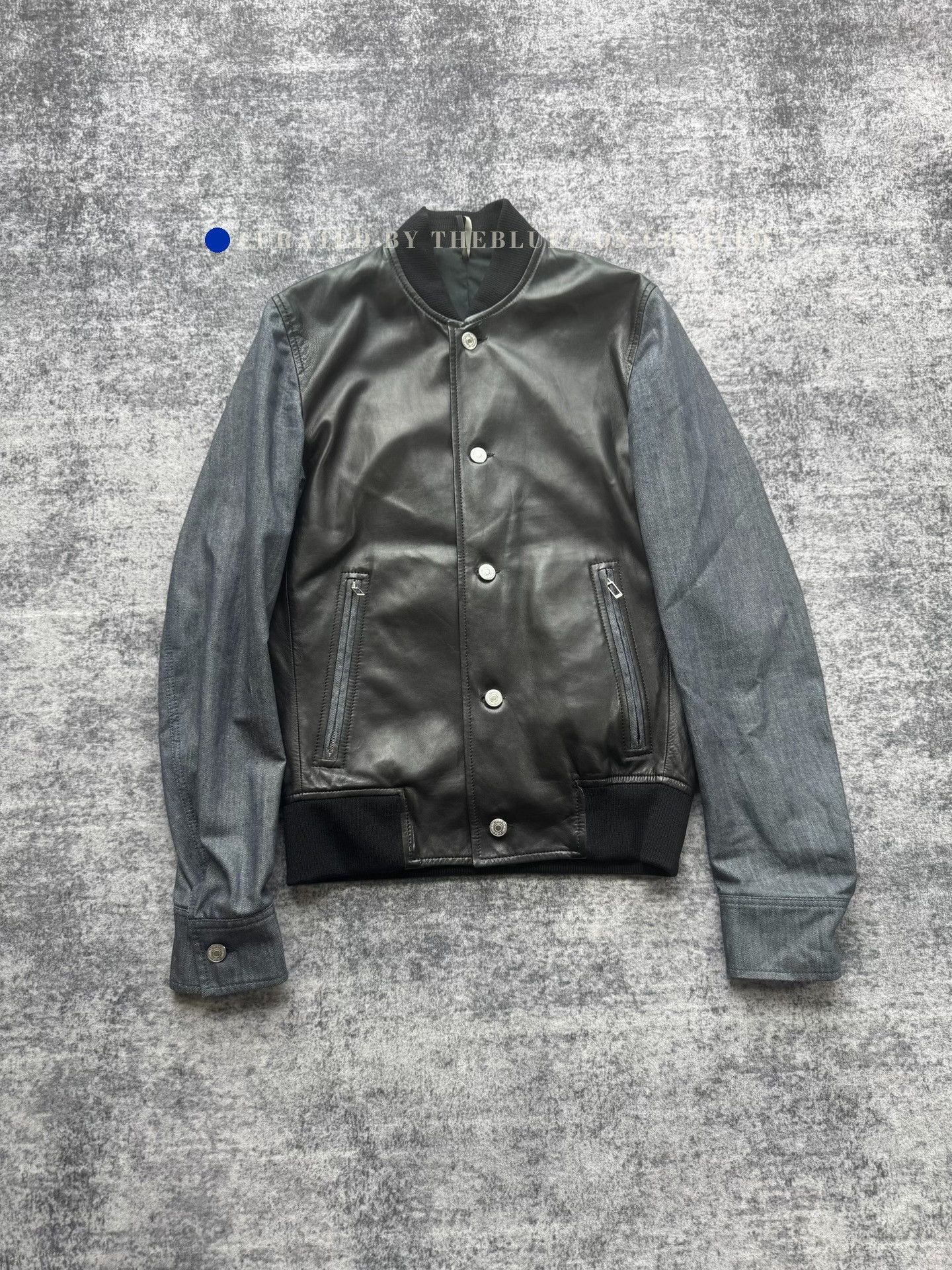 Dior Dior Lambskin Patchwork Denim Sleeve Jacket Size US S / EU 44-46 / 1 - 1 Thumbnail