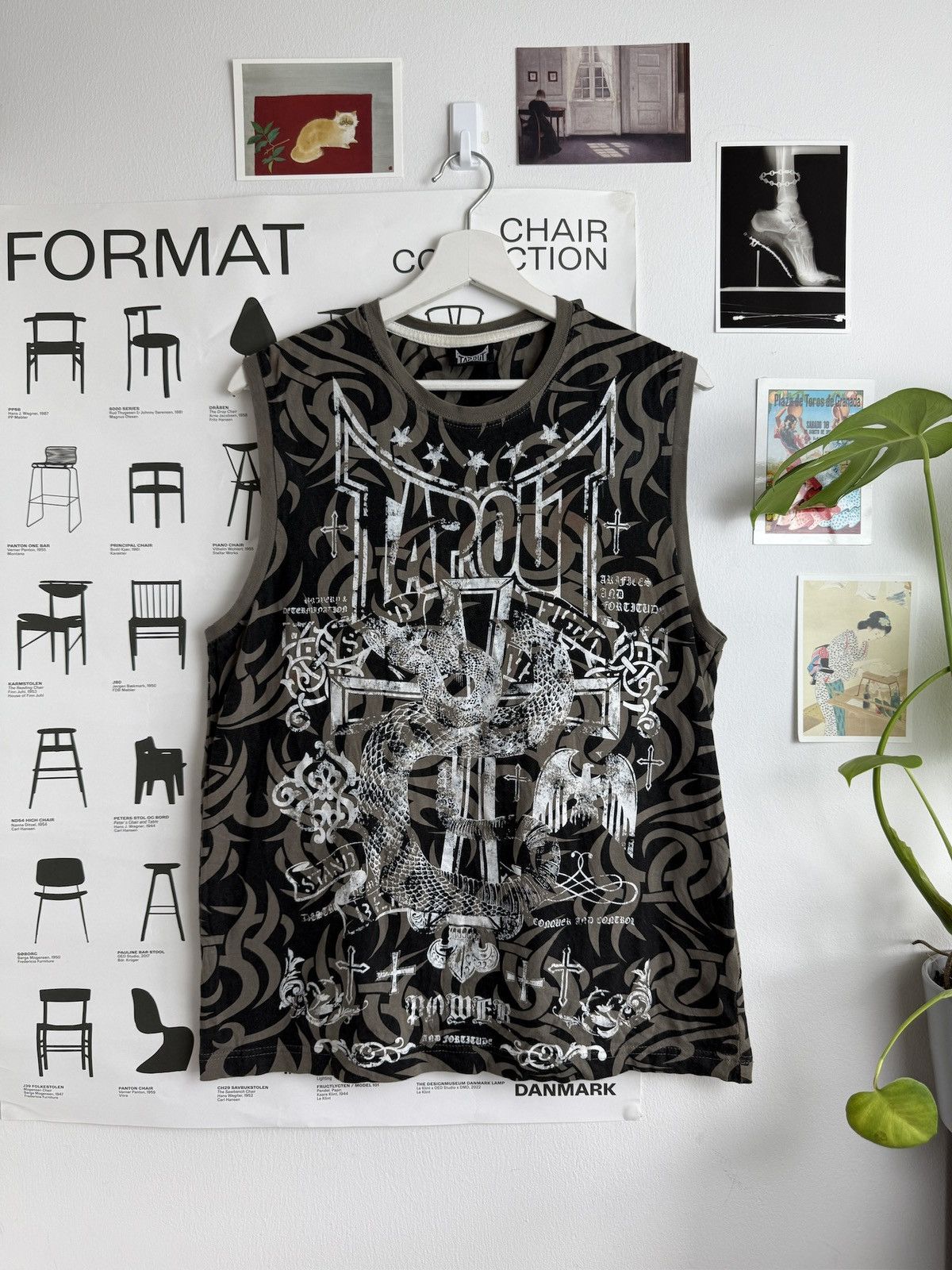 Tapout Vintage y2k Tapout tribal big logo tanktop M opium skate 90s Size US M / EU 48-50 / 2 - 1 Thumbnail