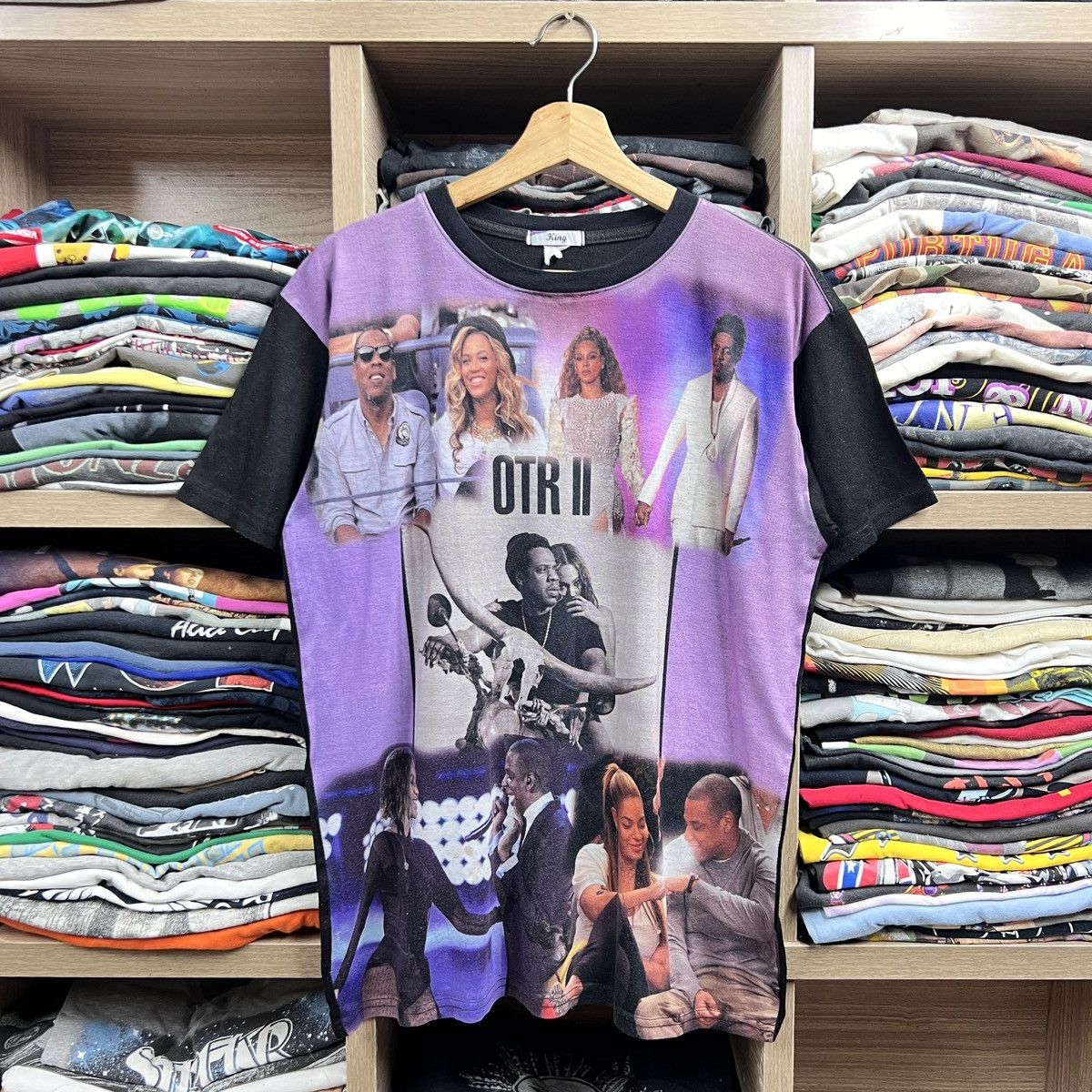 Band Tees JAY Z ON THE RUN II FULLPRINT TEE Size US L / EU 52-54 / 3 - 1 Thumbnail