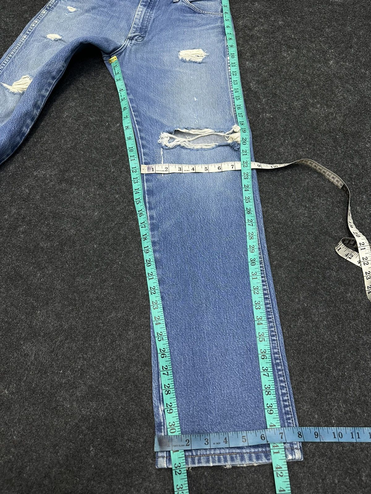 BUFFALO BOBS × Vintage × Wrangler Vintage 70s Wrangler Distressed Denim Size 32 F42 Size US 32 / EU 48 - 8 Thumbnail