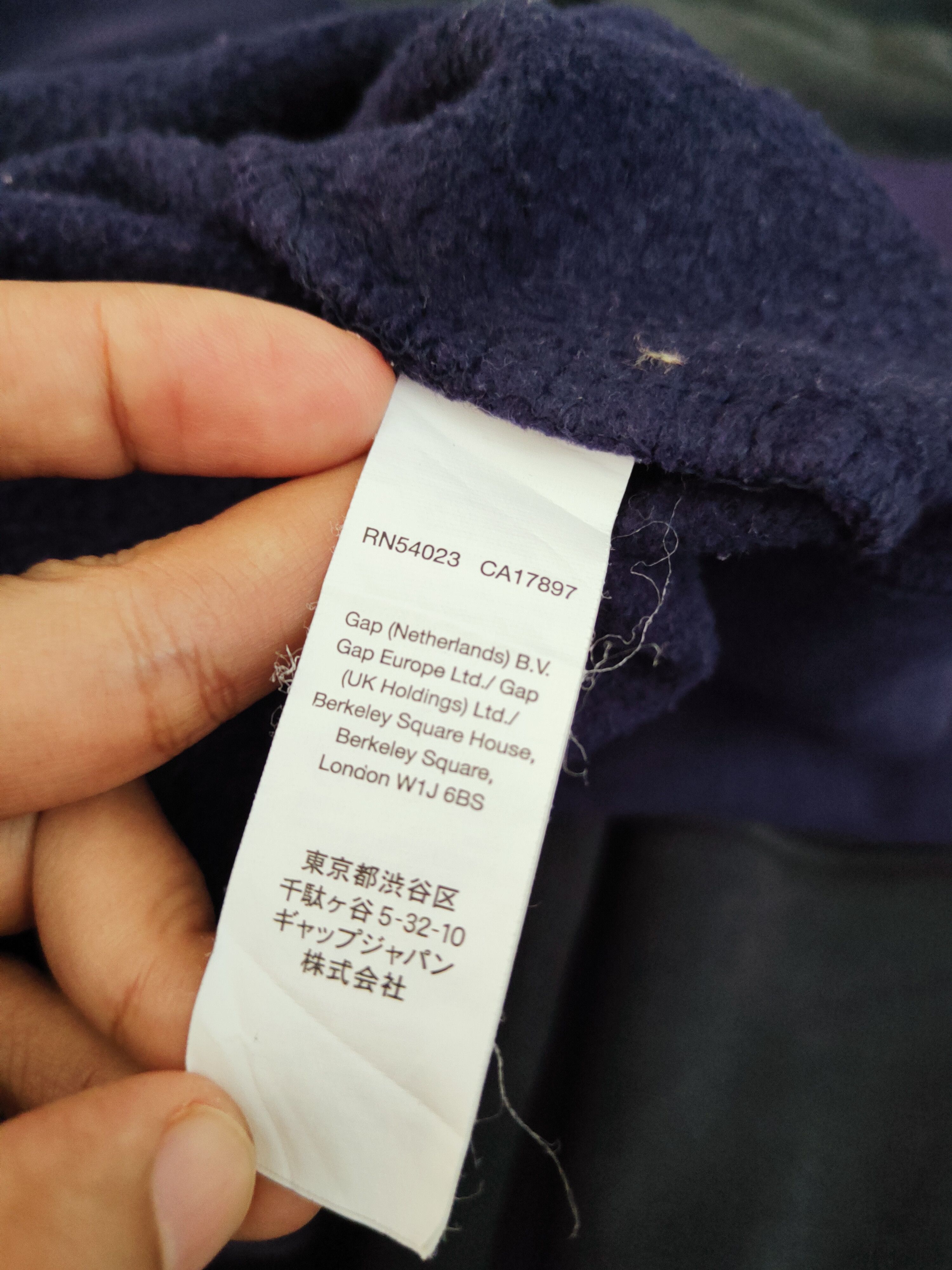 Gap × Vintage Vintage Gap Navy Hoodie Sweaters Size M / US 6-8 / IT 42-44 - 11 Thumbnail