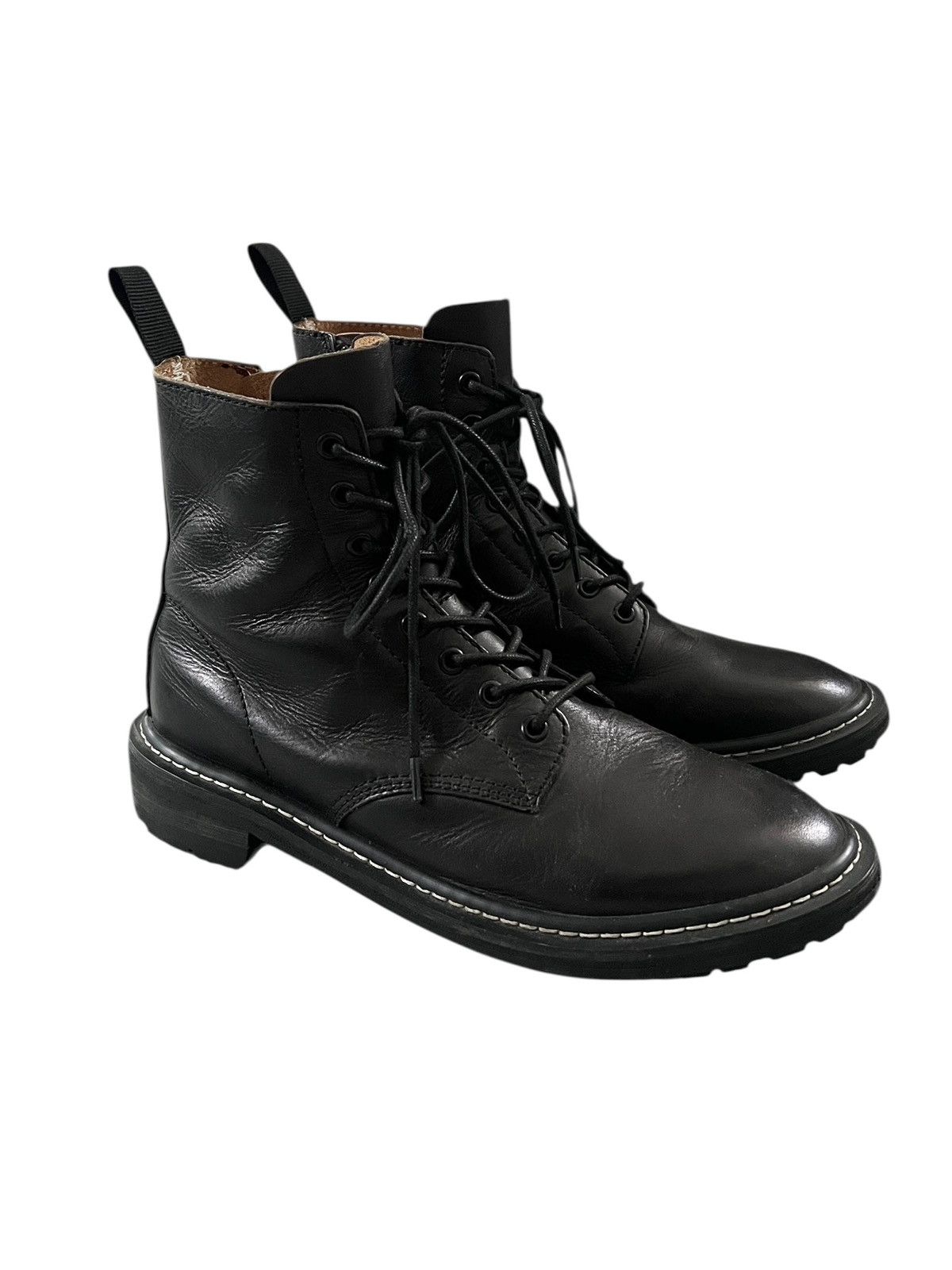 BUFFALO BOBS Buffalo Bobs Leather Combat Boots Size US 10 / EU 43 - 3 Thumbnail