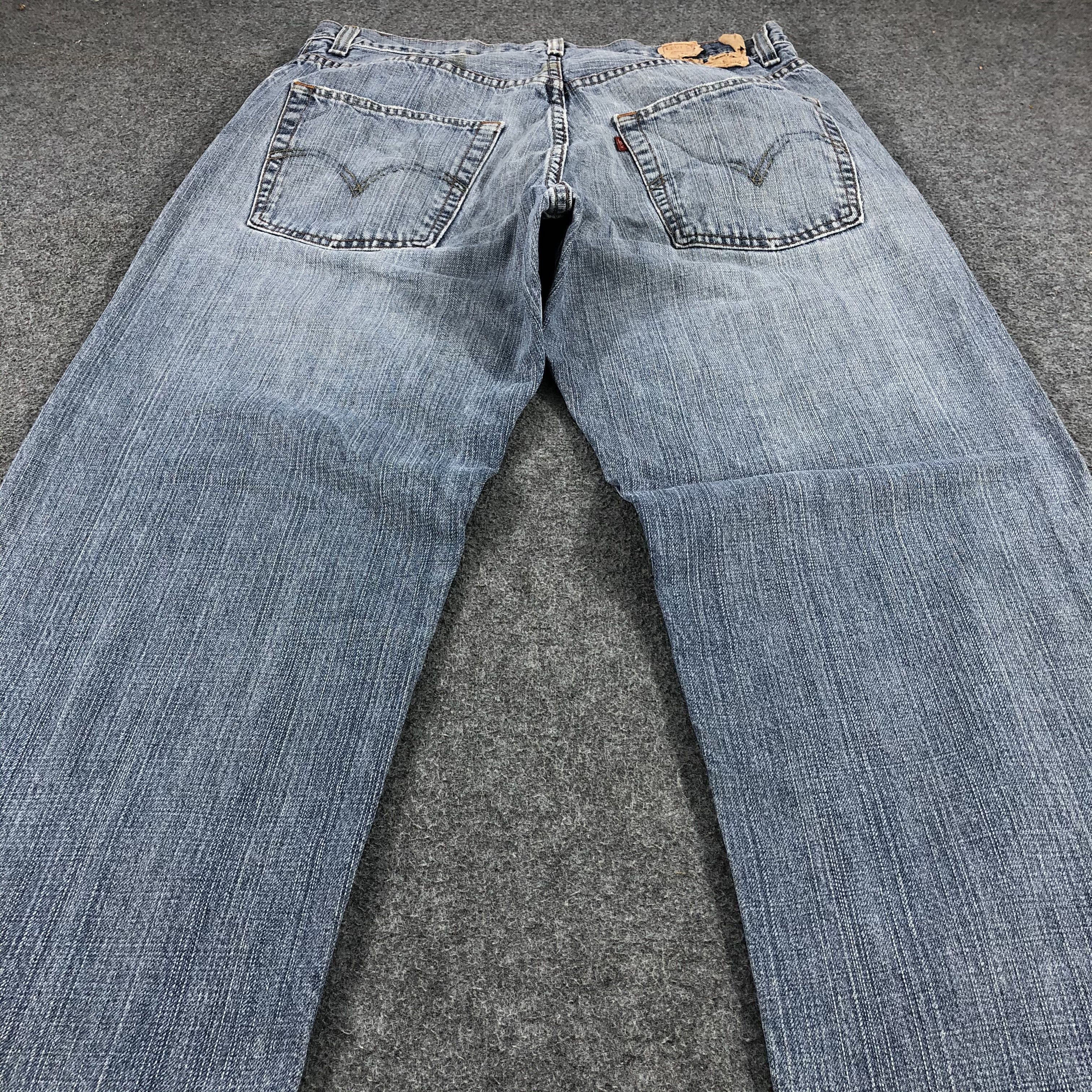 Levi's Vintage Levis Jeans Lot 569 Faded Blue Denim-J1103 Size US 34 / EU 50 - 4 Thumbnail