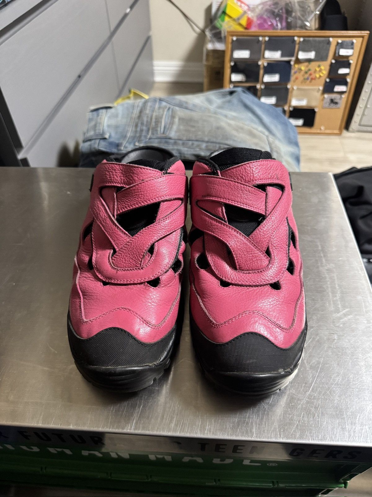 Kiko Kostadinov 2022 Kiko Kostadinov Wessex Sabo Mules Shock Pink Size 12 Size US 12 / EU 45 - 2 Thumbnail