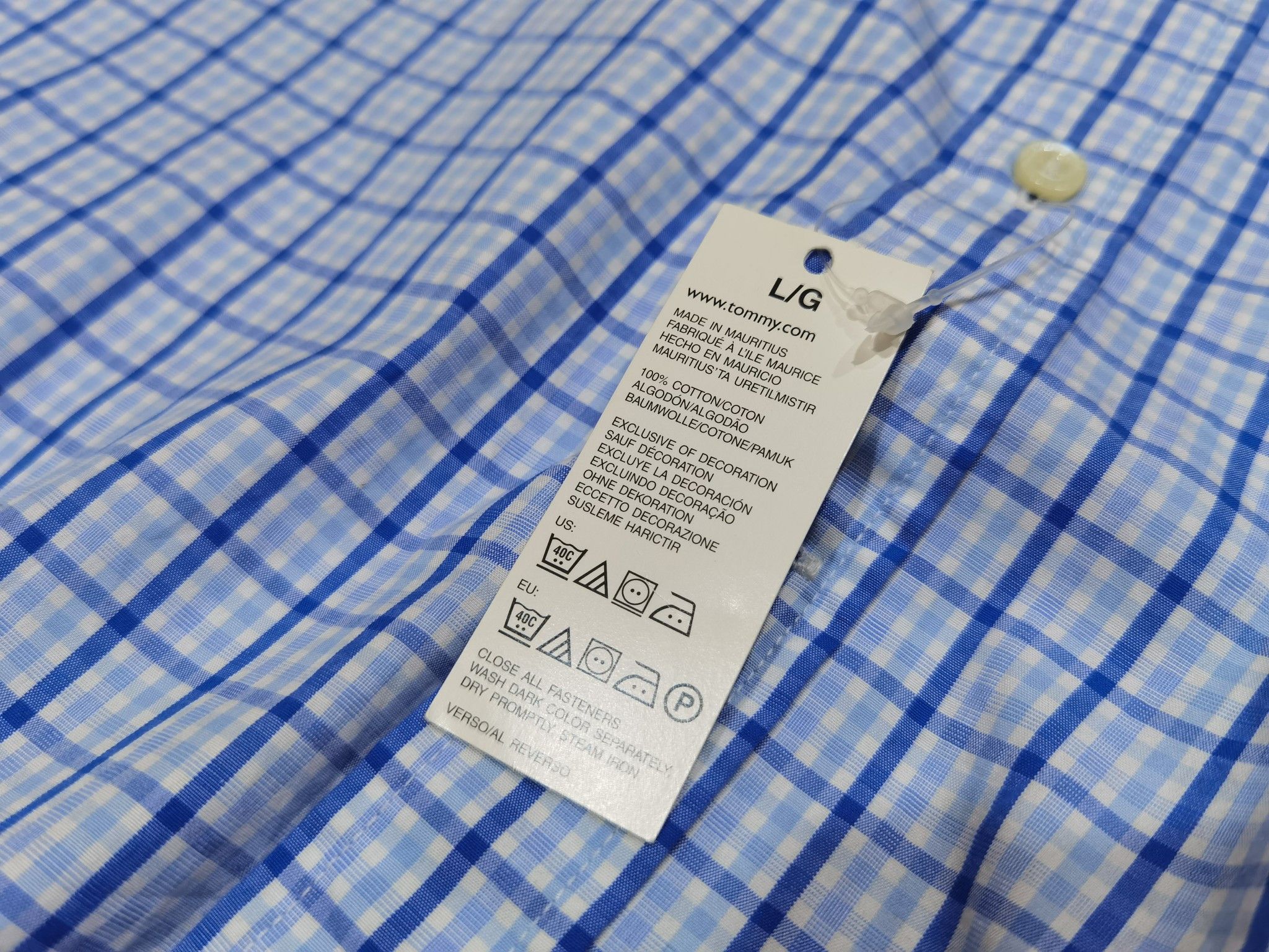 Tommy Hilfiger TOMMY HILFIGER button up new L 3473 Size US L / EU 52-54 / 3 - 4 Thumbnail
