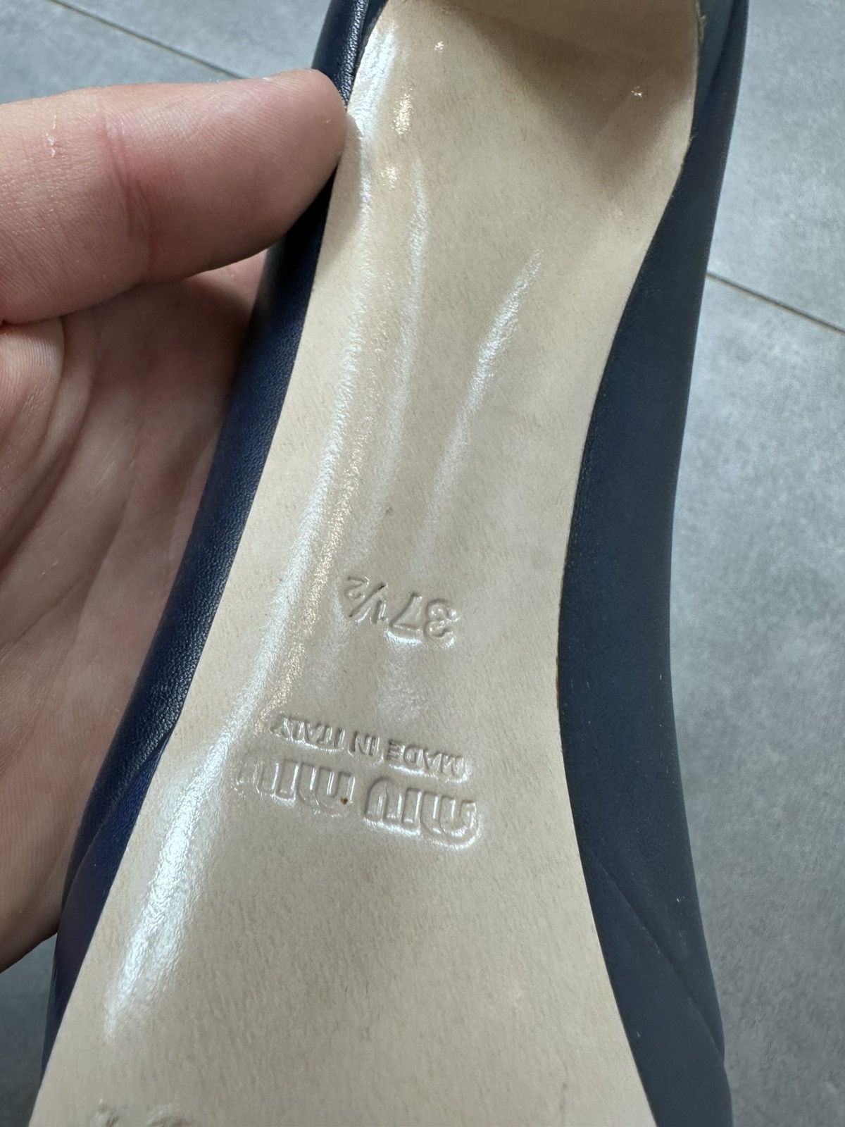 Miu Miu Vintage Miu Miu PeepToe Heels perforated cocard dot holes Size US 7.5 / IT 37.5 - 12 Thumbnail