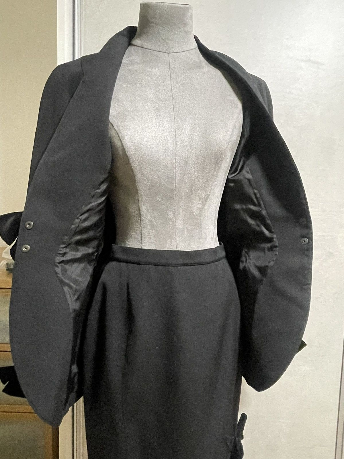 Thierry Mugler THIERRY MUGLER Velvet suit Size S / US 4 / IT 40 - 7 Thumbnail