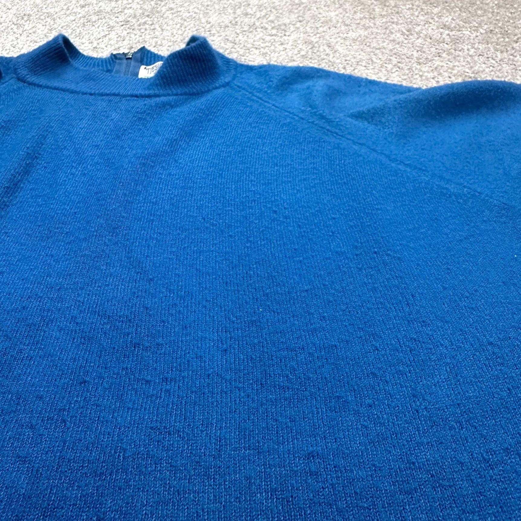Vintage VINTAGE Designers Originals Pullover Sweater Women Large Blue Mock Neck Raglan Knit Sweater Modern Classic Style Mens Womens? Size L / US 10 / IT 46 - 5 Thumbnail