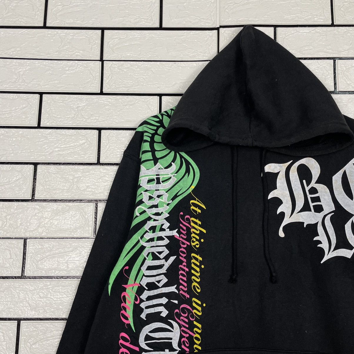 Japanese Brand Strange Heaven Surf Style Big Print Pullover Hoodie Size US L / EU 52-54 / 3 - 6 Thumbnail