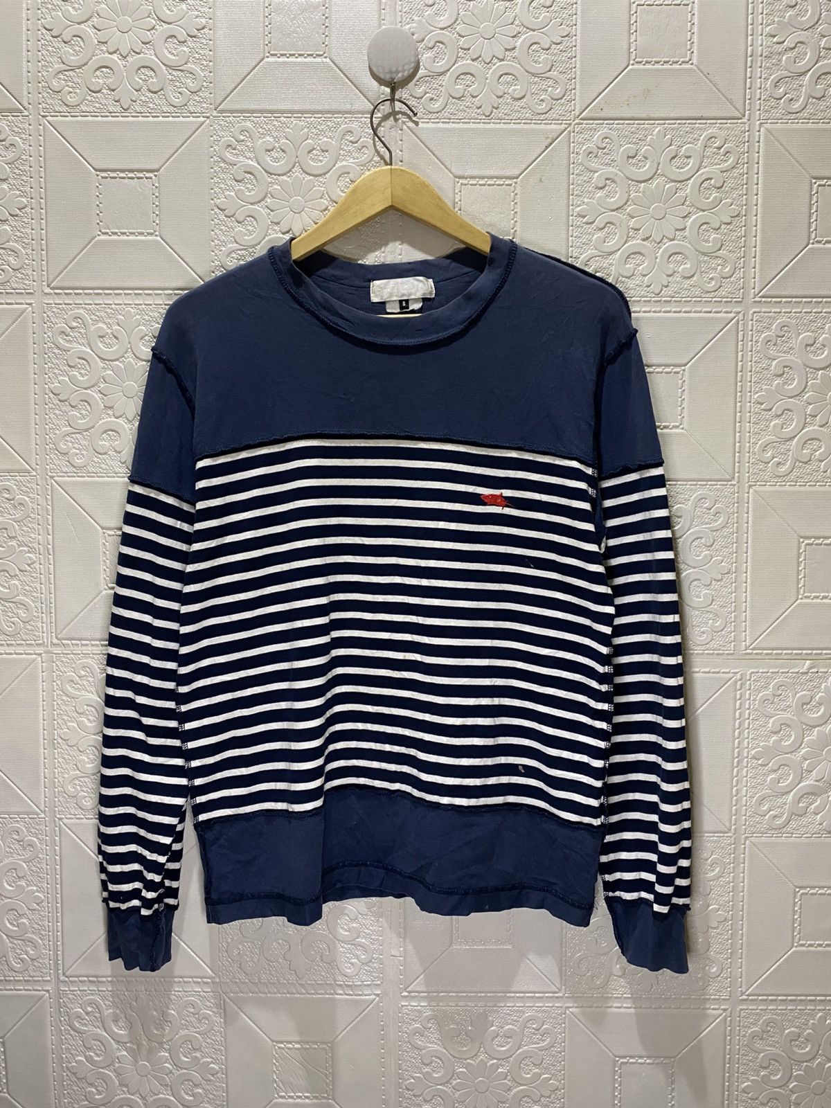 Ganryu GANRYU By Comme Des Garcons Stripe Longslaave Size US S / EU 44-46 / 1 - 1 Thumbnail