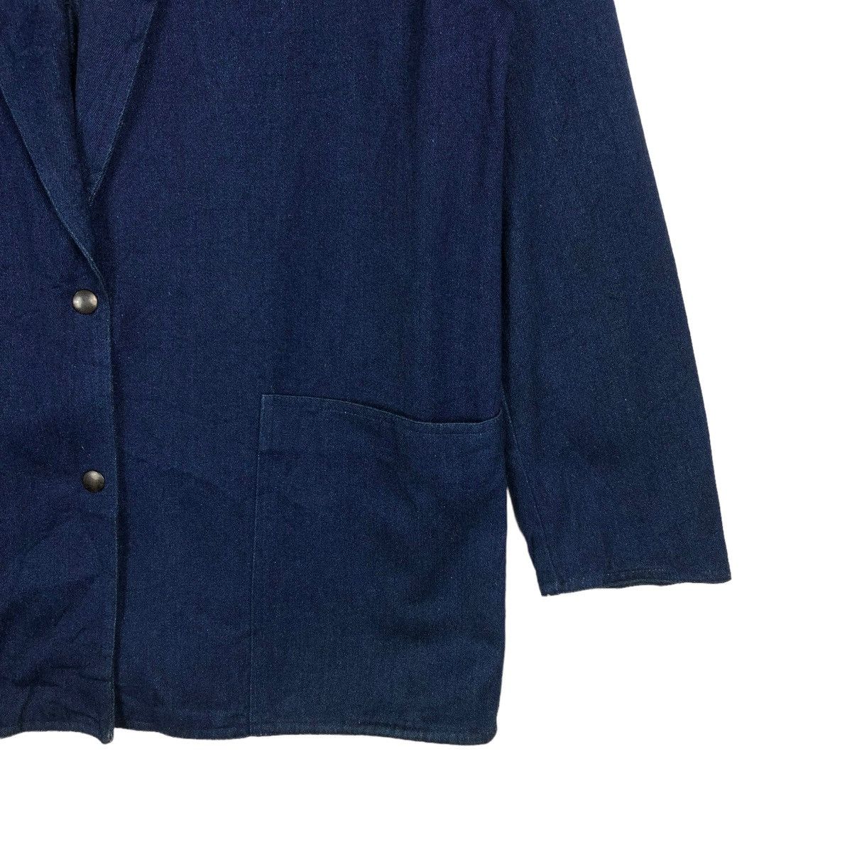 Bally VINTAGE BALLY U COLLECTION DENIM WESTERN JACKET MADE IN ITLY Size US L / EU 52-54 / 3 - 5 Thumbnail
