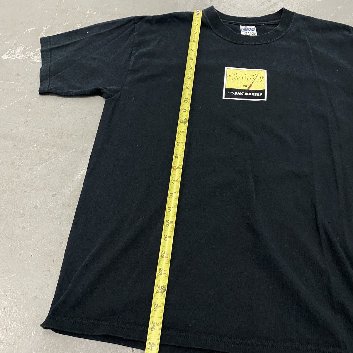Japanese Brand × Vintage Vtg Y2K Disk Makers Box Logo VU Meter Tee Older Brother Size US L / EU 52-54 / 3 - 4 Thumbnail