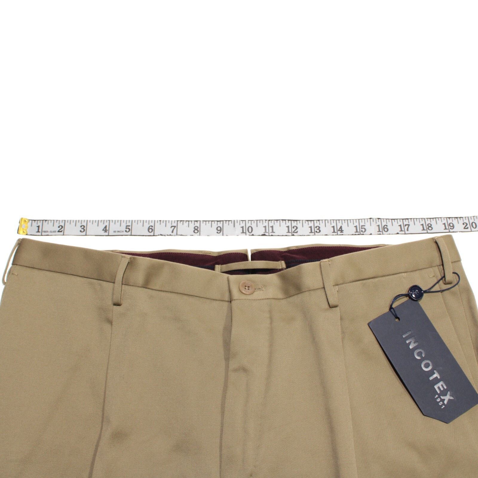Incotex INCOTEX New with tags Chino Size 38 US In Beige Size US 38 / EU 54 - 5 Thumbnail