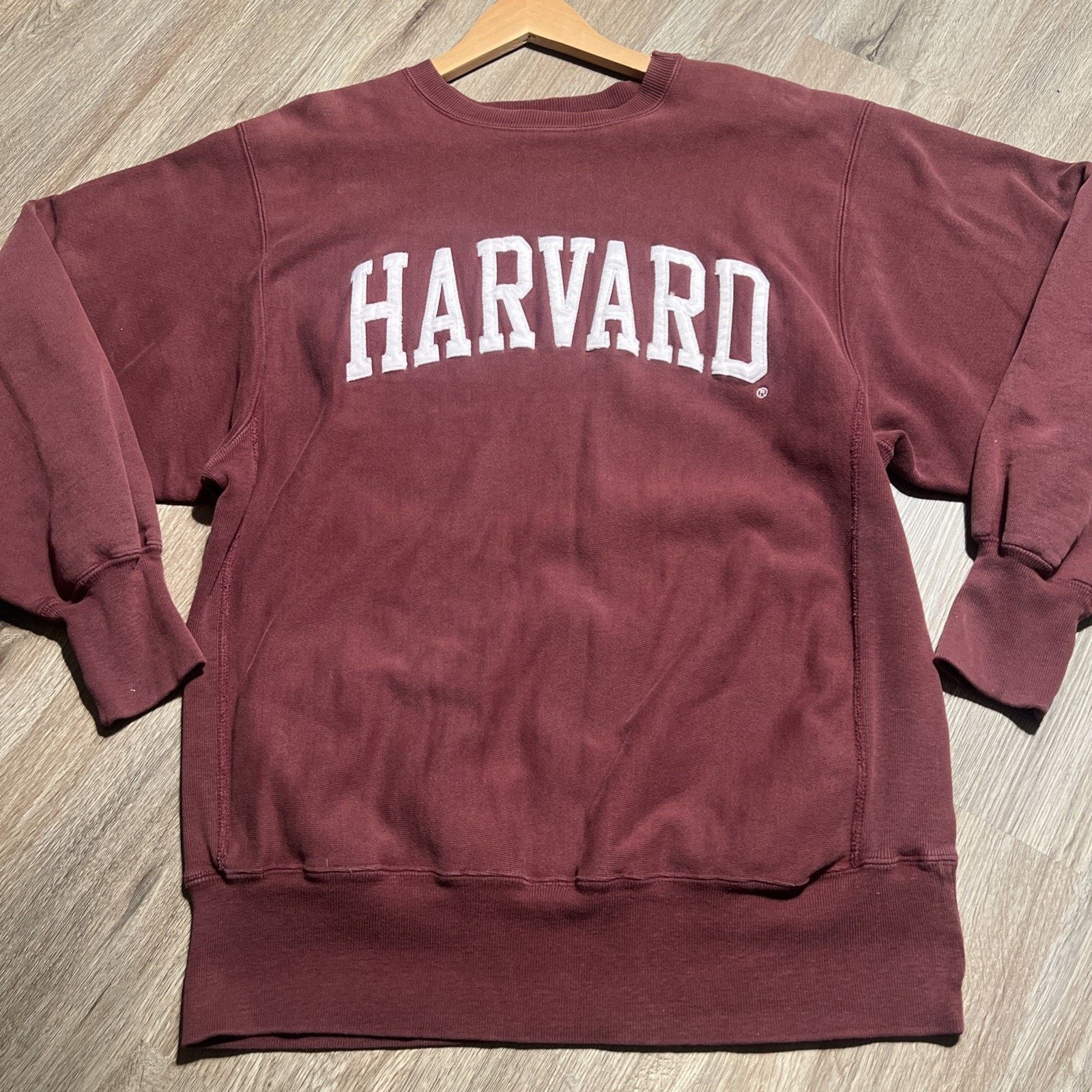 Champion Vintage Harvard Champion Reverse Weave Sweatshirt XL Sewn Size US XL / EU 56 / 4 - 2 Thumbnail