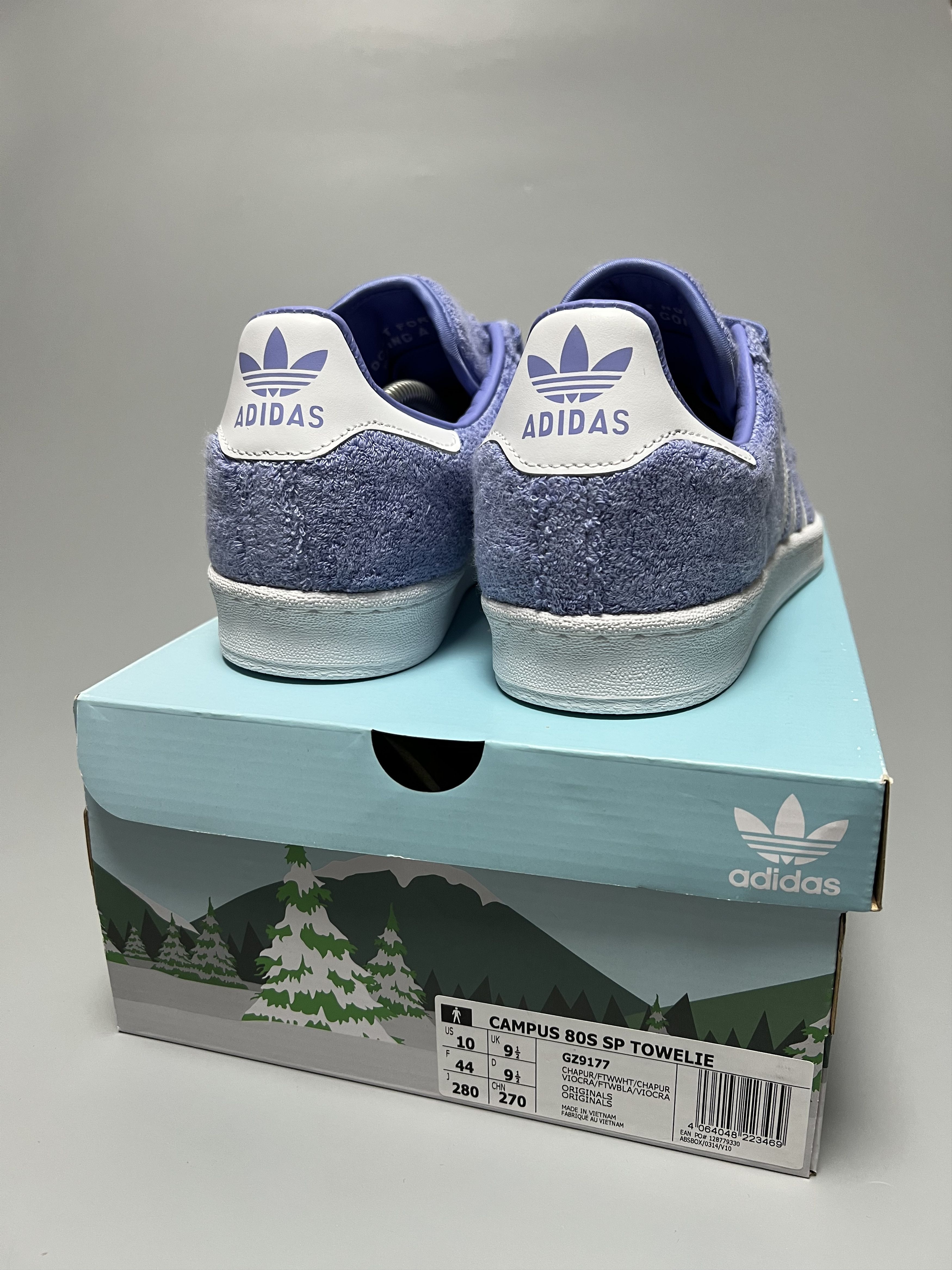 Adidas South Park x adidas Campus 80s TOWELIE Size US 11 / EU 44 - 4 Thumbnail