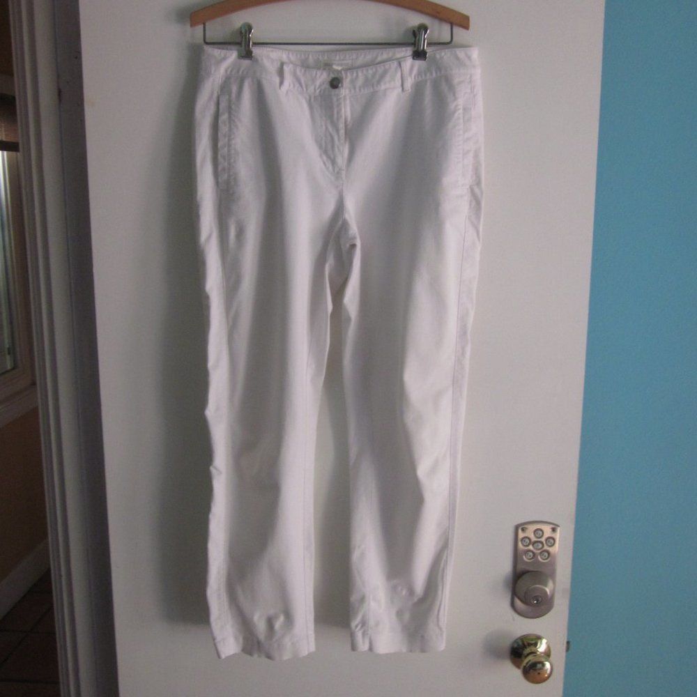 Eileen Fisher Eileen Fisher White Jeans Size S (6) Size 28" / US 6 / IT 42 - 7 Thumbnail