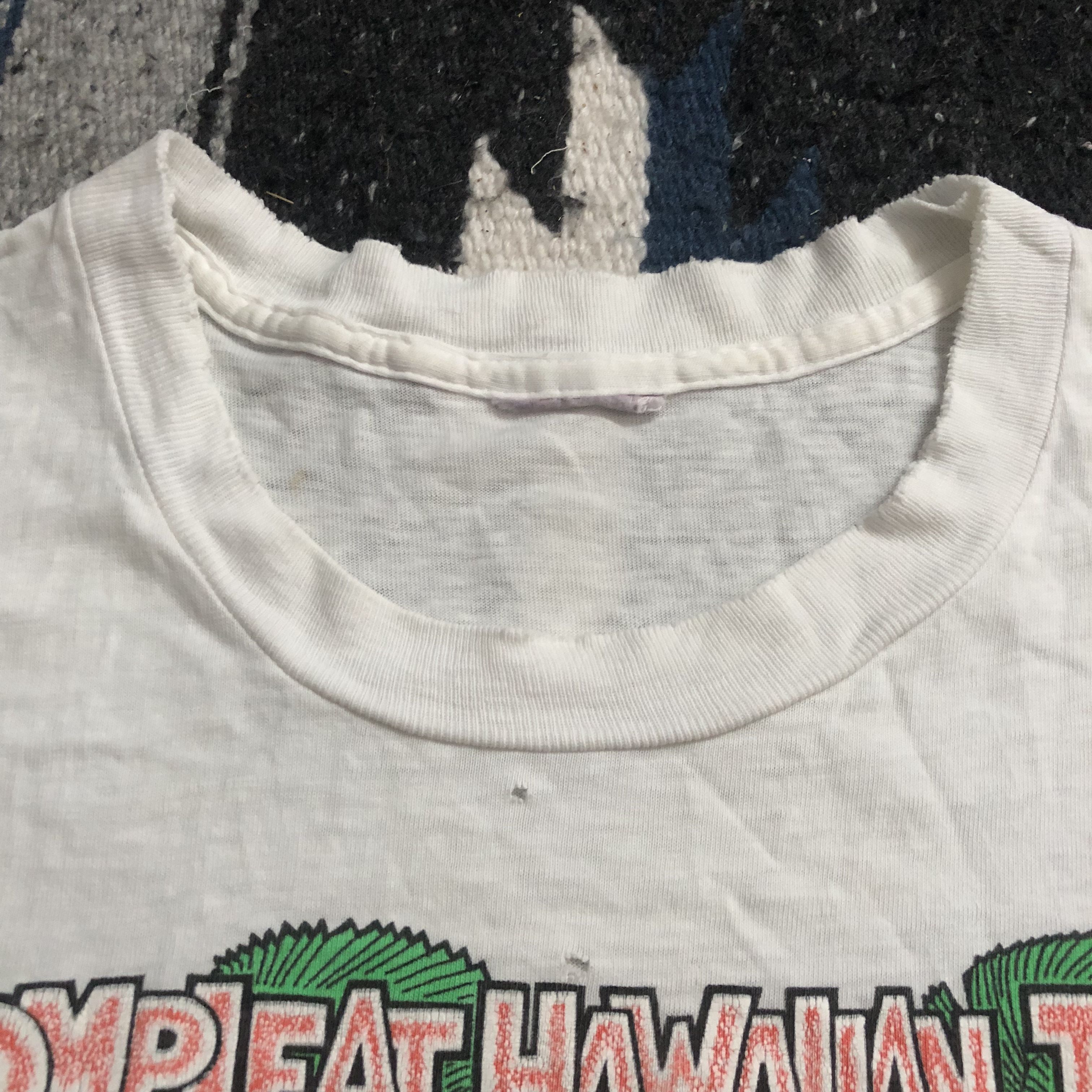 Hanes Vintage Distressed 80s Compleat Hawaii surf camel shirt M Size US M / EU 48-50 / 2 - 4 Thumbnail