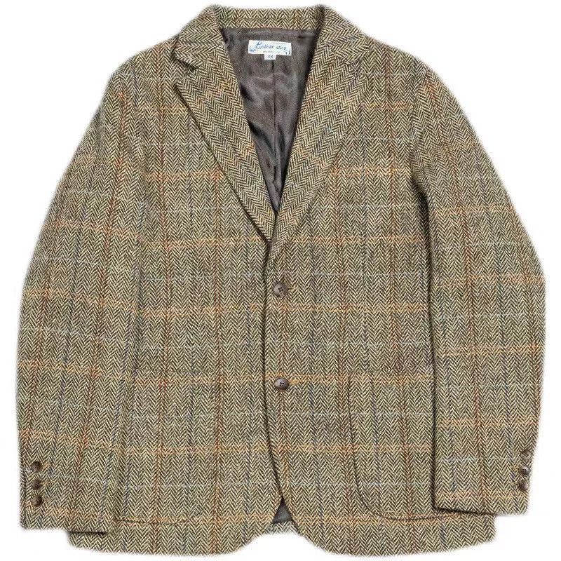 Vintage Labour Union Ivy Wool Tweed Vintage Jacket Size US S / EU 44-46 / 1 - 1 Thumbnail