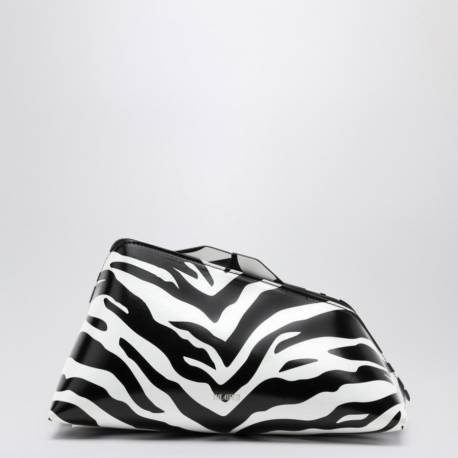 The Attico o1d2blof1024 Size : OS / Clutch Bag in White & Black Size ONE SIZE - 1 Thumbnail