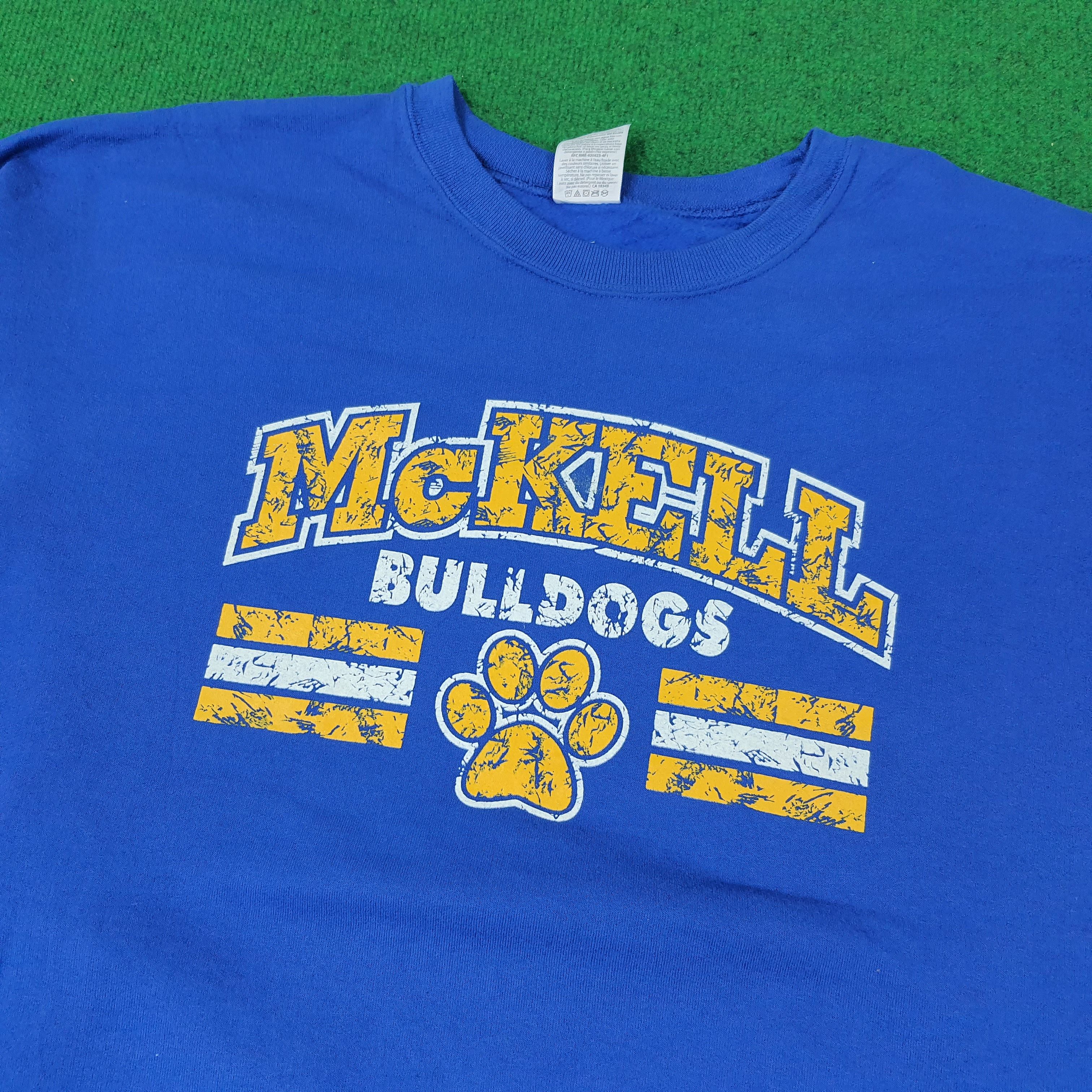 Vintage Vintage McKell Bulldogs Sports College Sweatshirt C230N23 Size US XXL / EU 58 / 5 - 2 Thumbnail